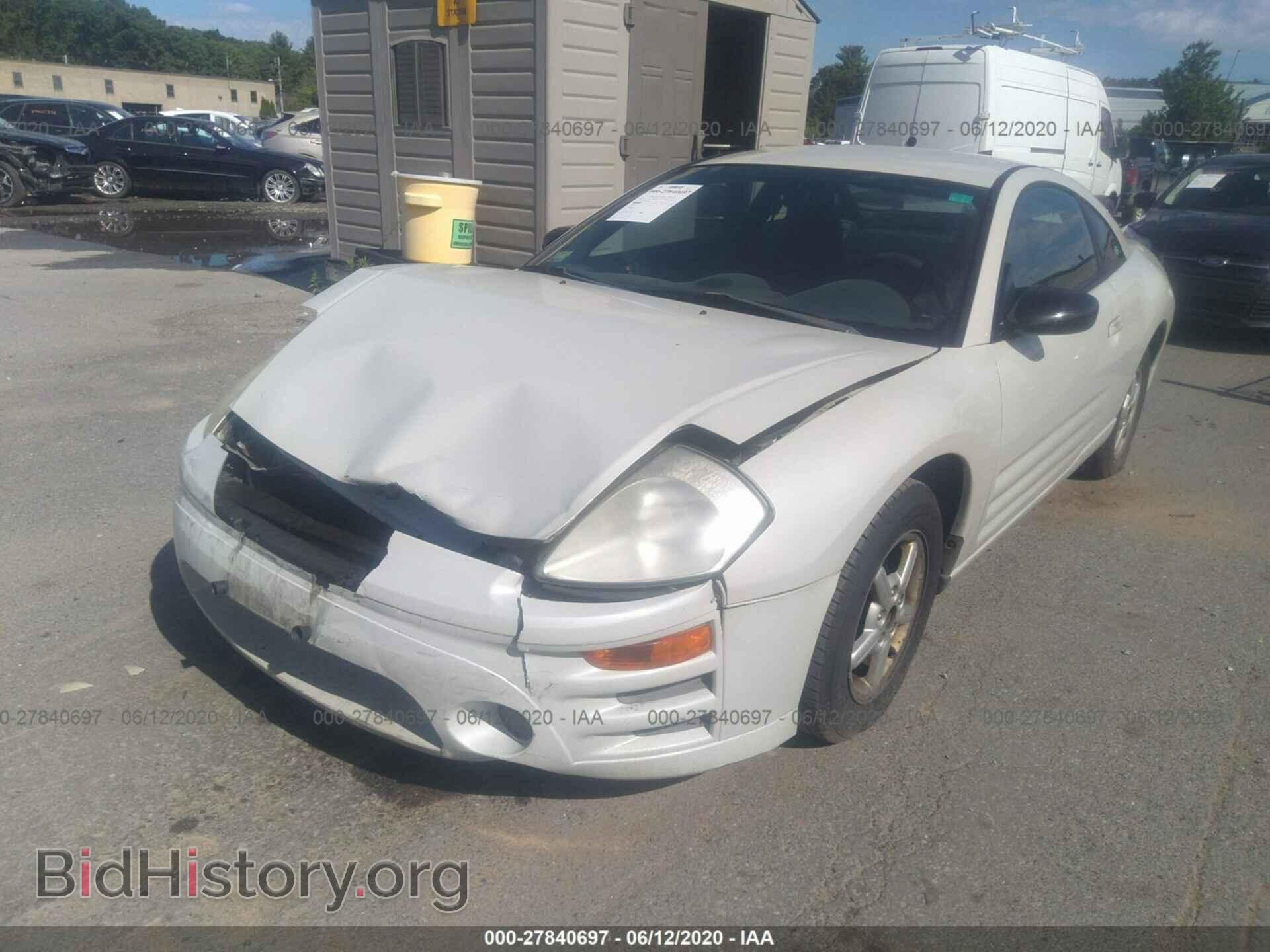 2003 MITSUBISHI ECLIPSE - VIN: 4A3AC34G43E006229 - Фото 2