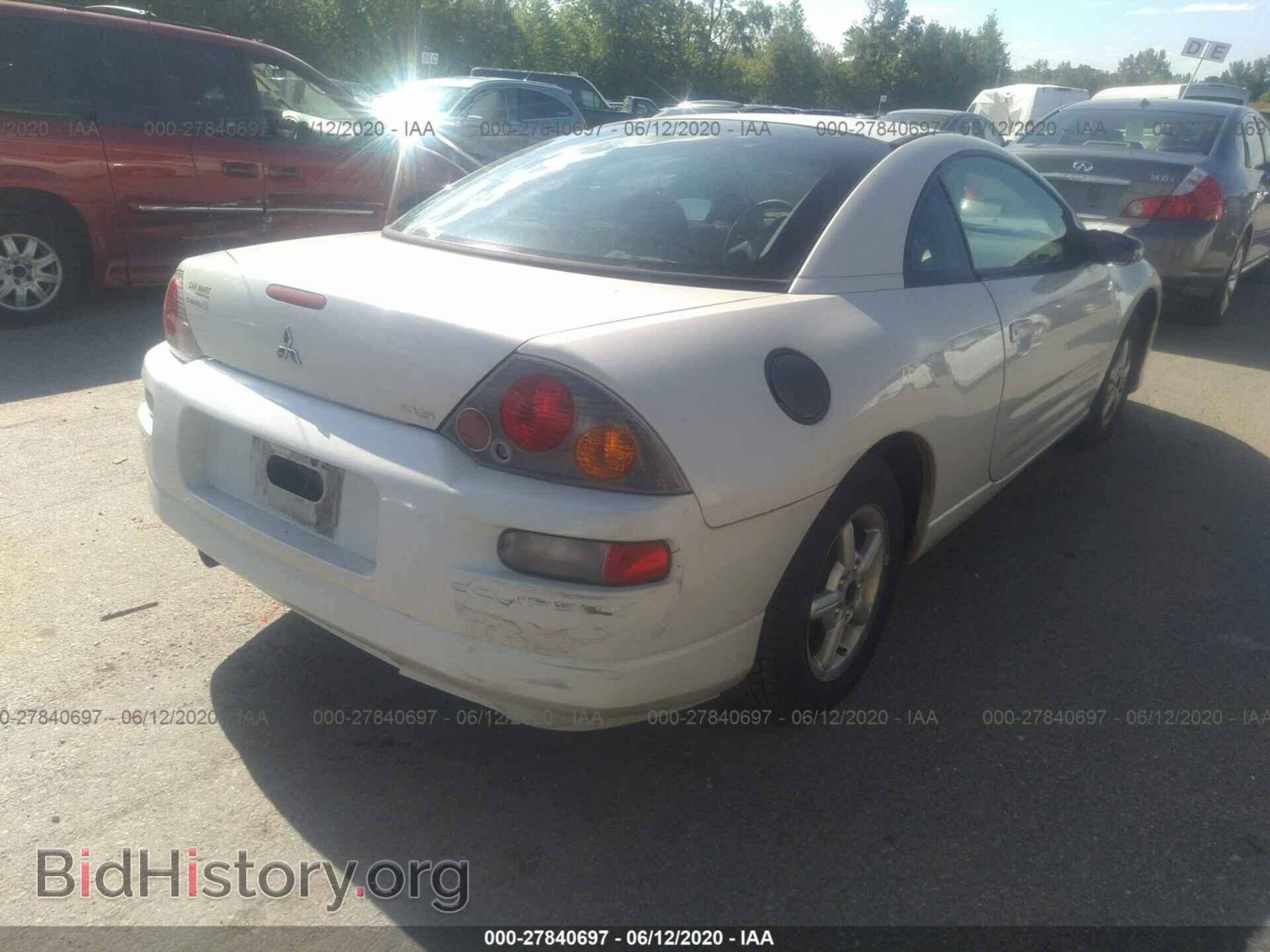 2003 MITSUBISHI ECLIPSE - VIN: 4A3AC34G43E006229 - Фото 4