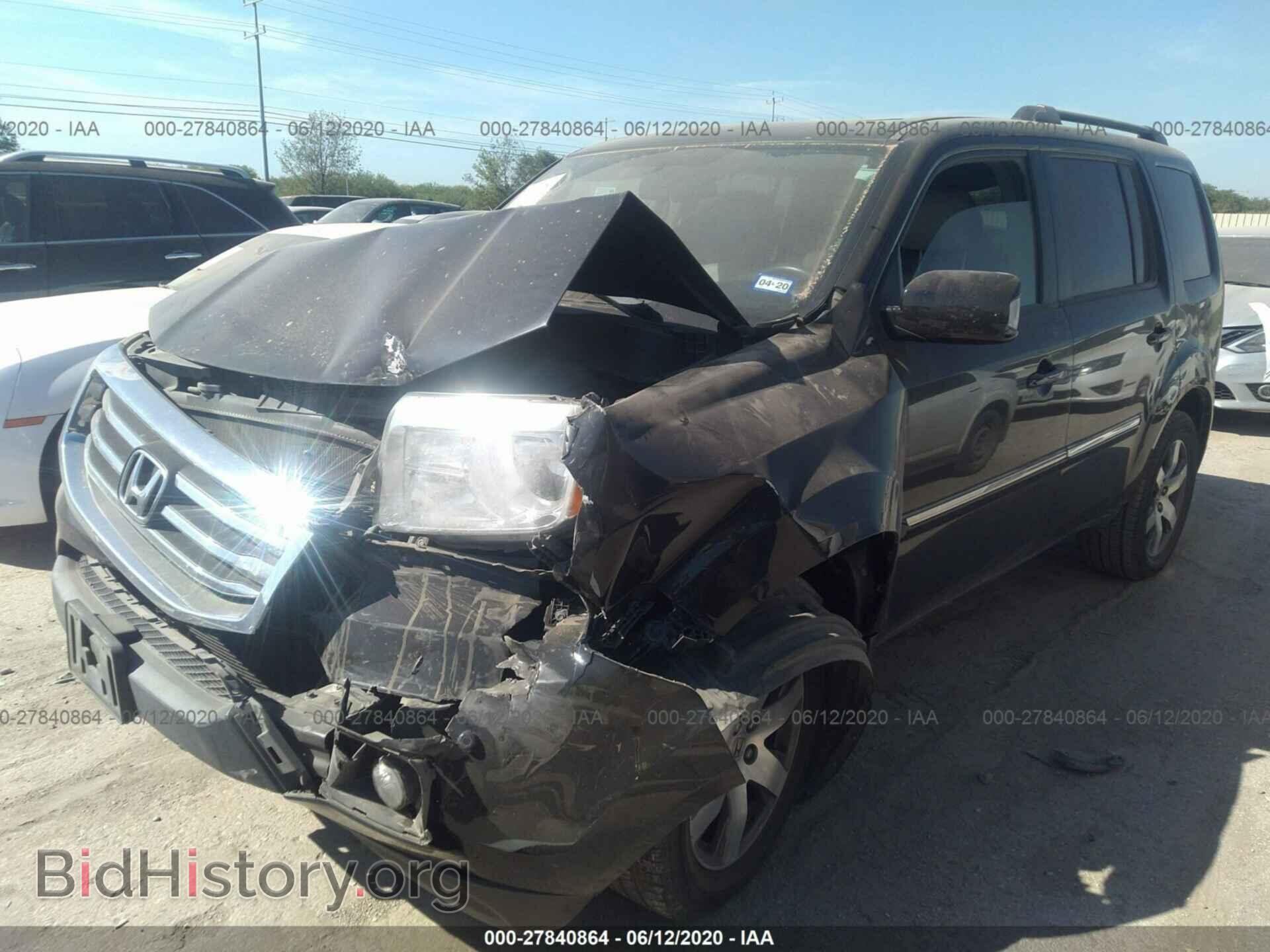 2013 HONDA PILOT - VIN: 5FNYF3H96DB029869 - Photo 2