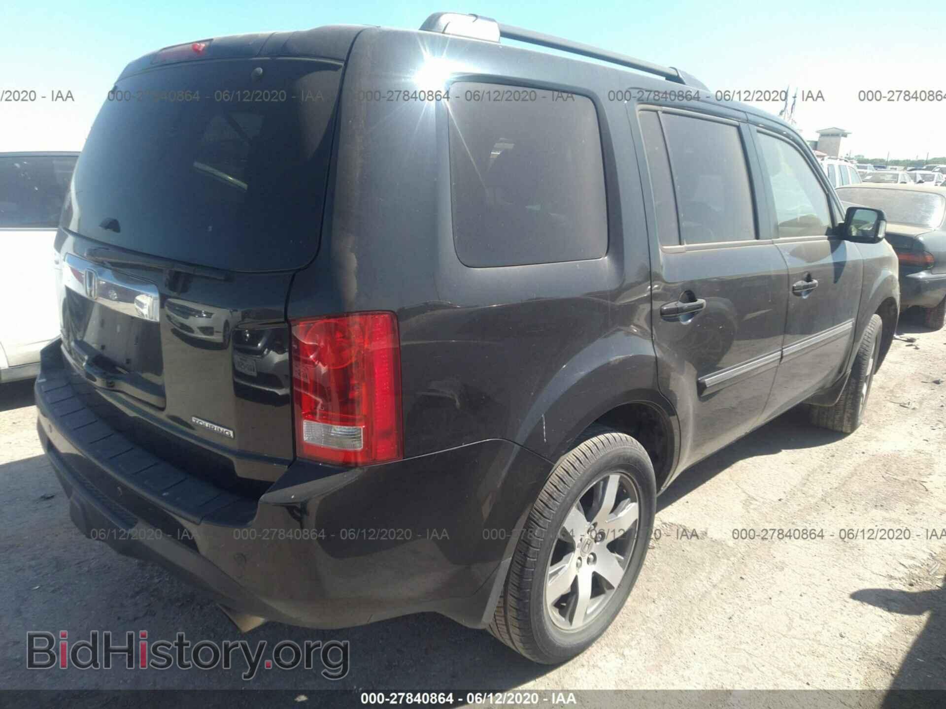 2013 HONDA PILOT - VIN: 5FNYF3H96DB029869 - Photo 4
