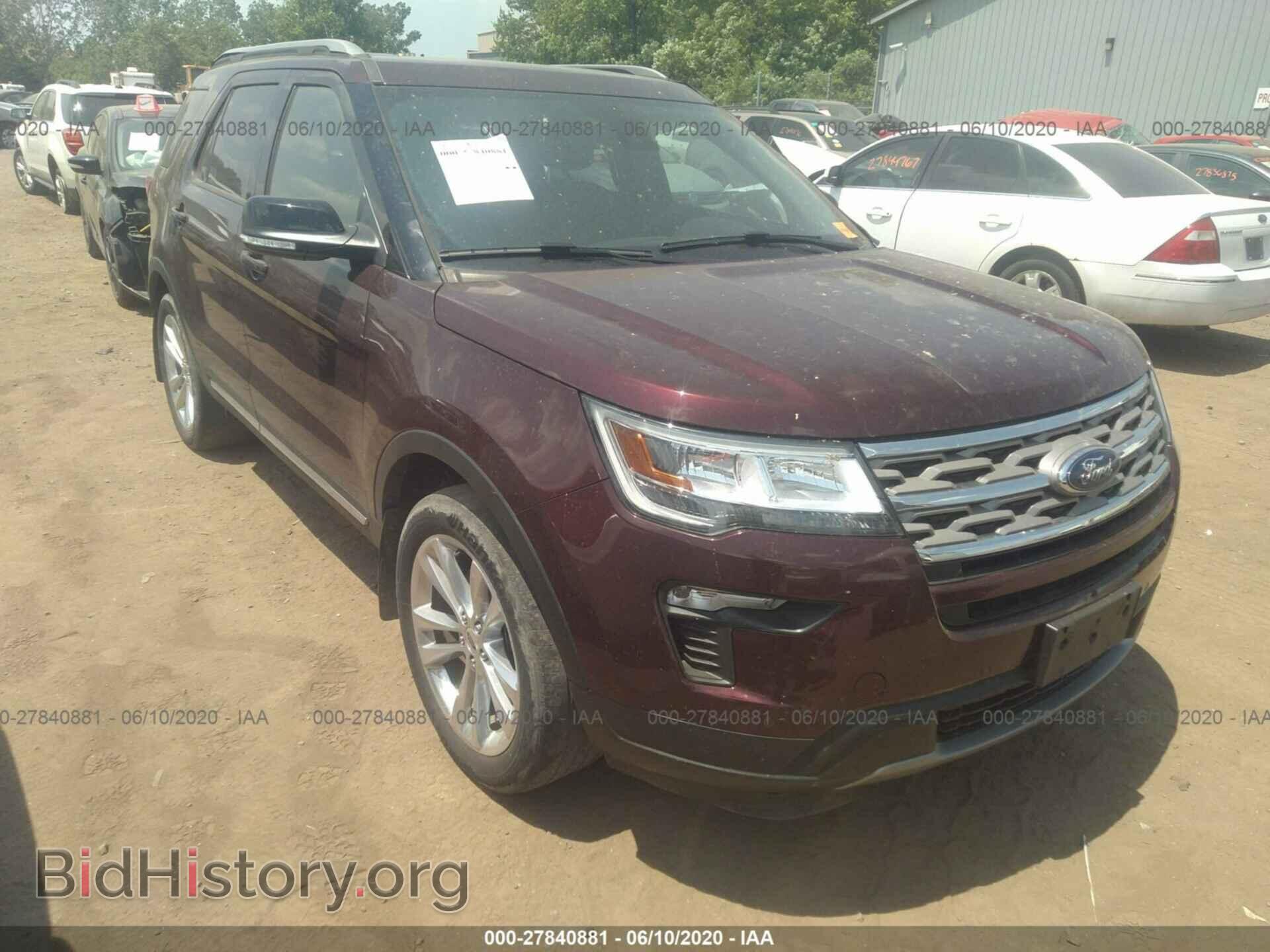 Фотография 1FM5K8D86JGB41075 - FORD EXPLORER 2018