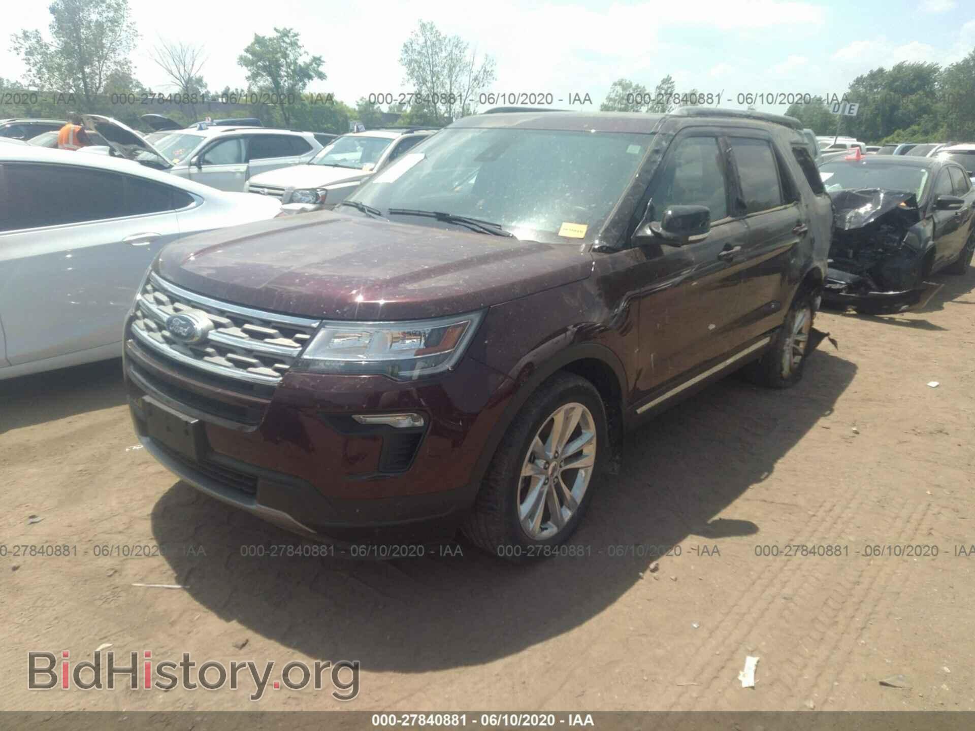 2018 FORD EXPLORER - VIN: 1FM5K8D86JGB41075 - Фото 2