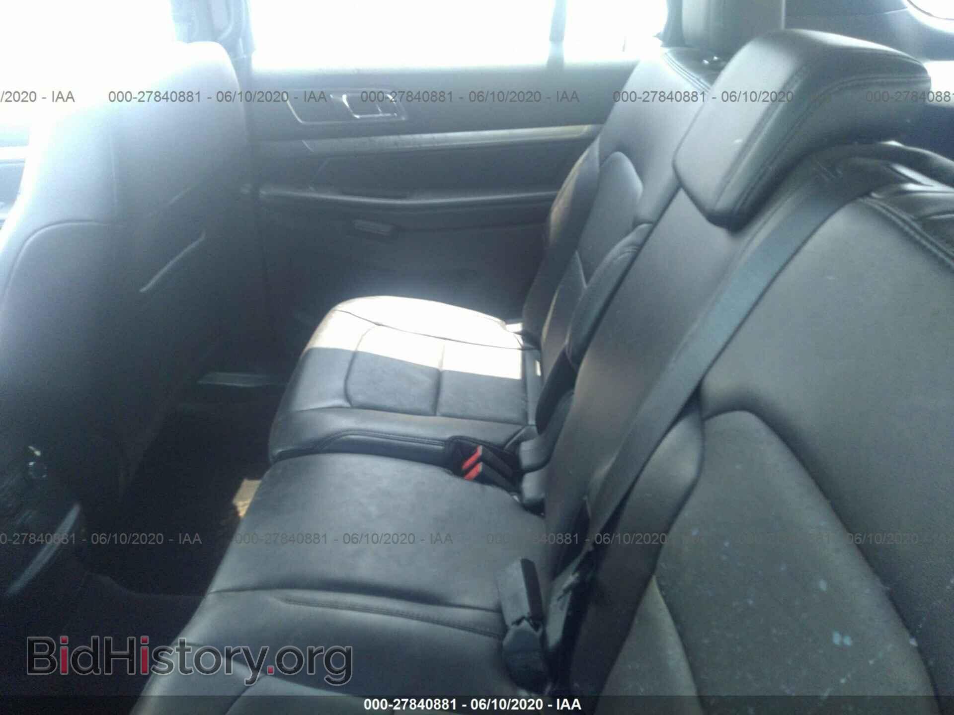2018 FORD EXPLORER - VIN: 1FM5K8D86JGB41075 - Фото 8
