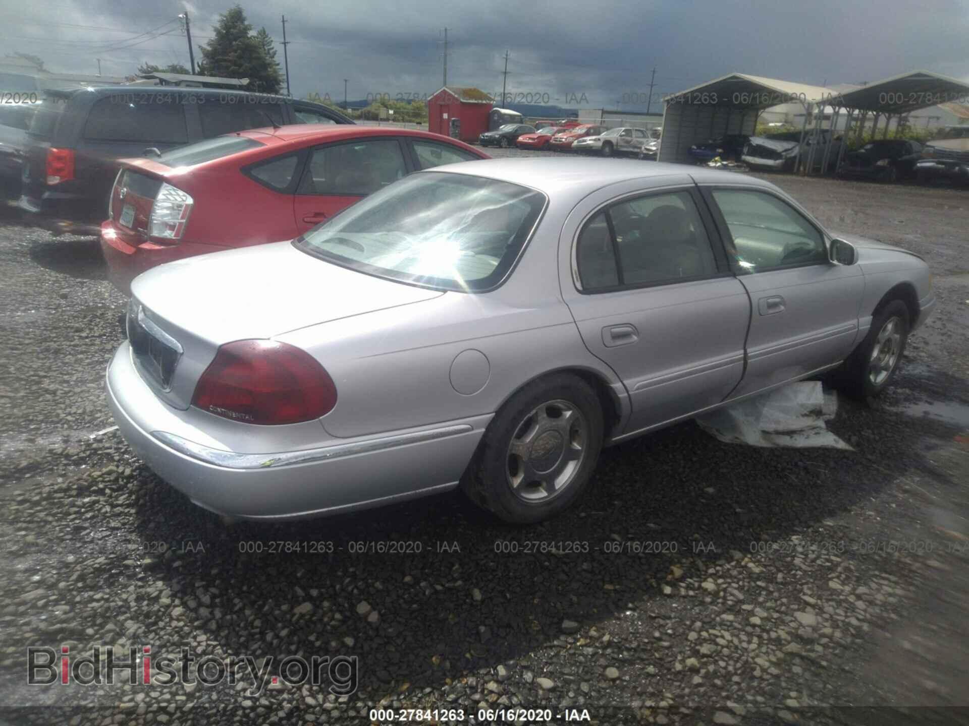 2000 LINCOLN CONTINENTAL - VIN: 1LNHM97V6YY892065 - Фото 4