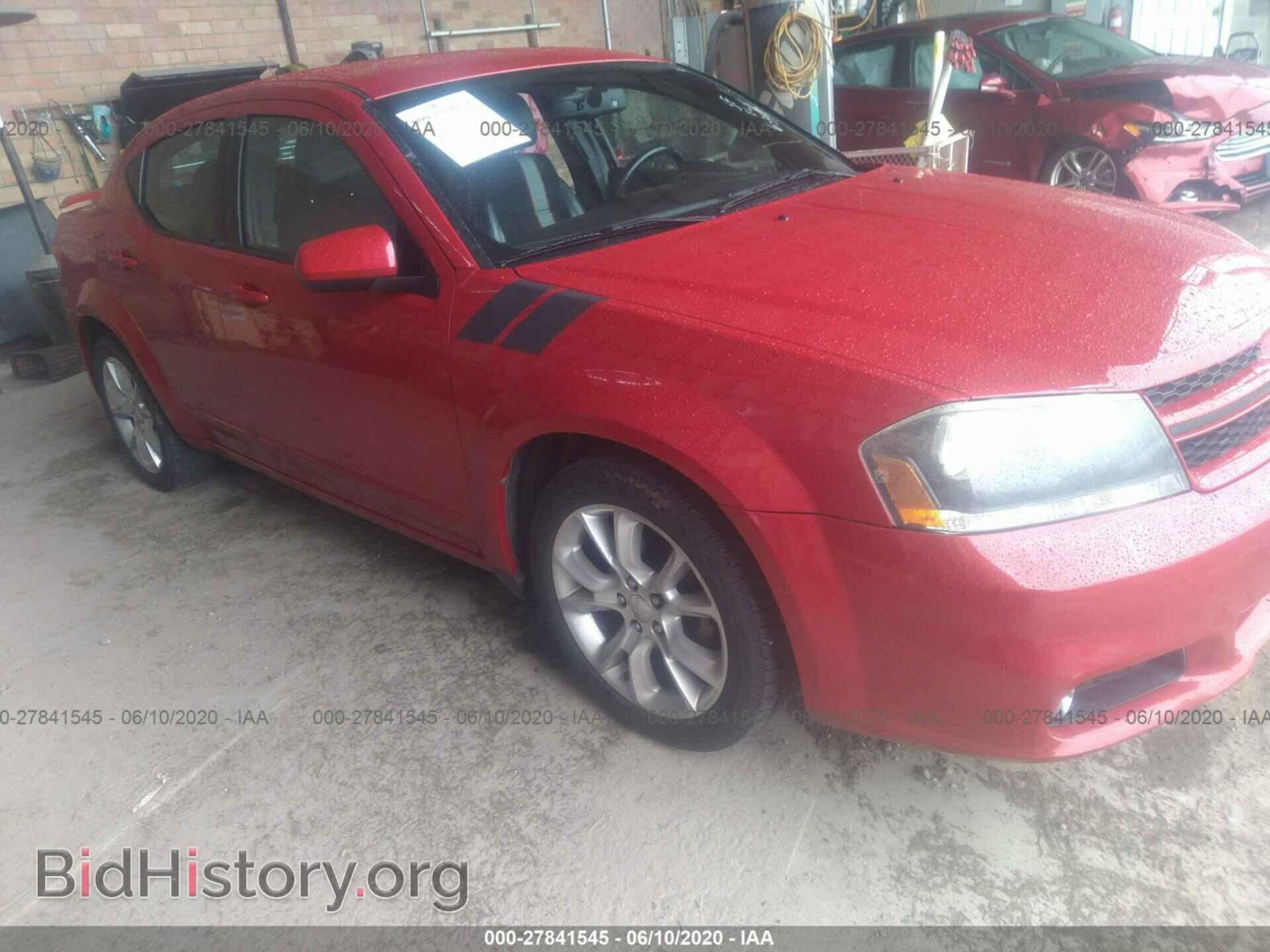 Фотография 1C3CDZBG6DN562613 - DODGE AVENGER 2013