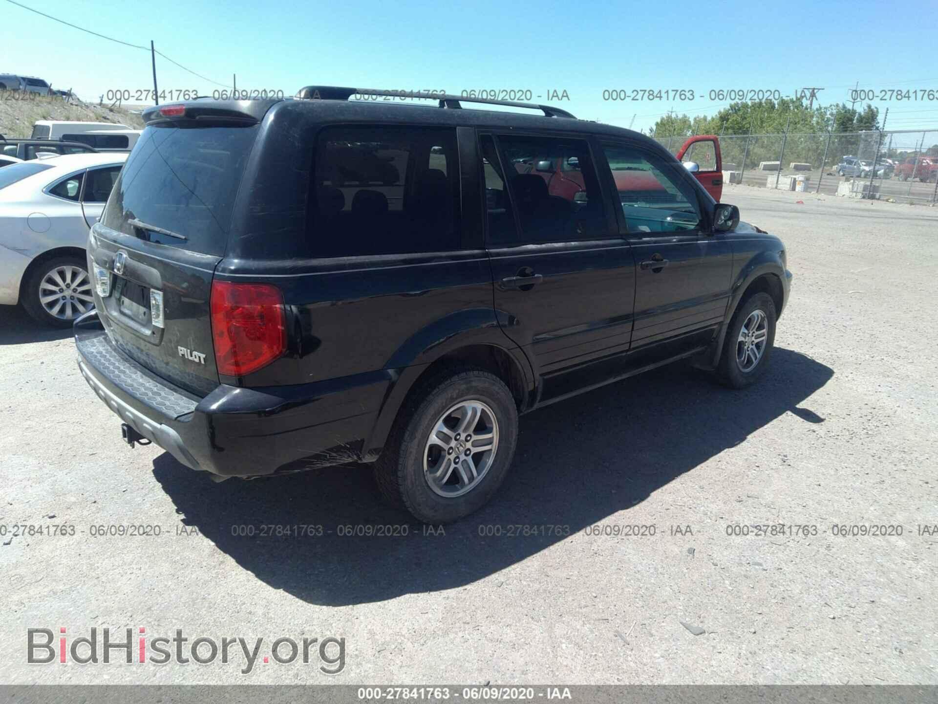 2005 HONDA PILOT - VIN: 5FNYF18435B061365 - Photo 4