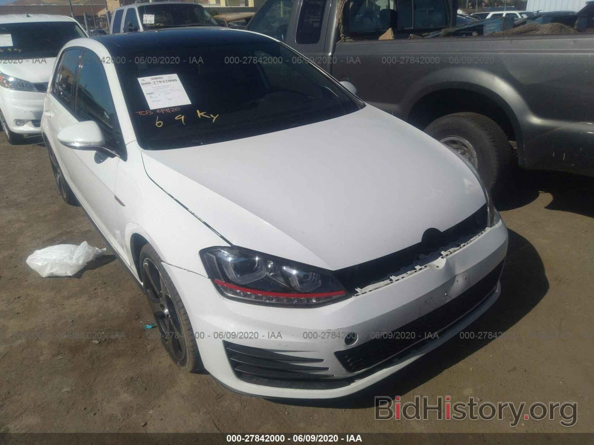 Photo 3VW447AU9FM062449 - VOLKSWAGEN GOLF GTI 2015