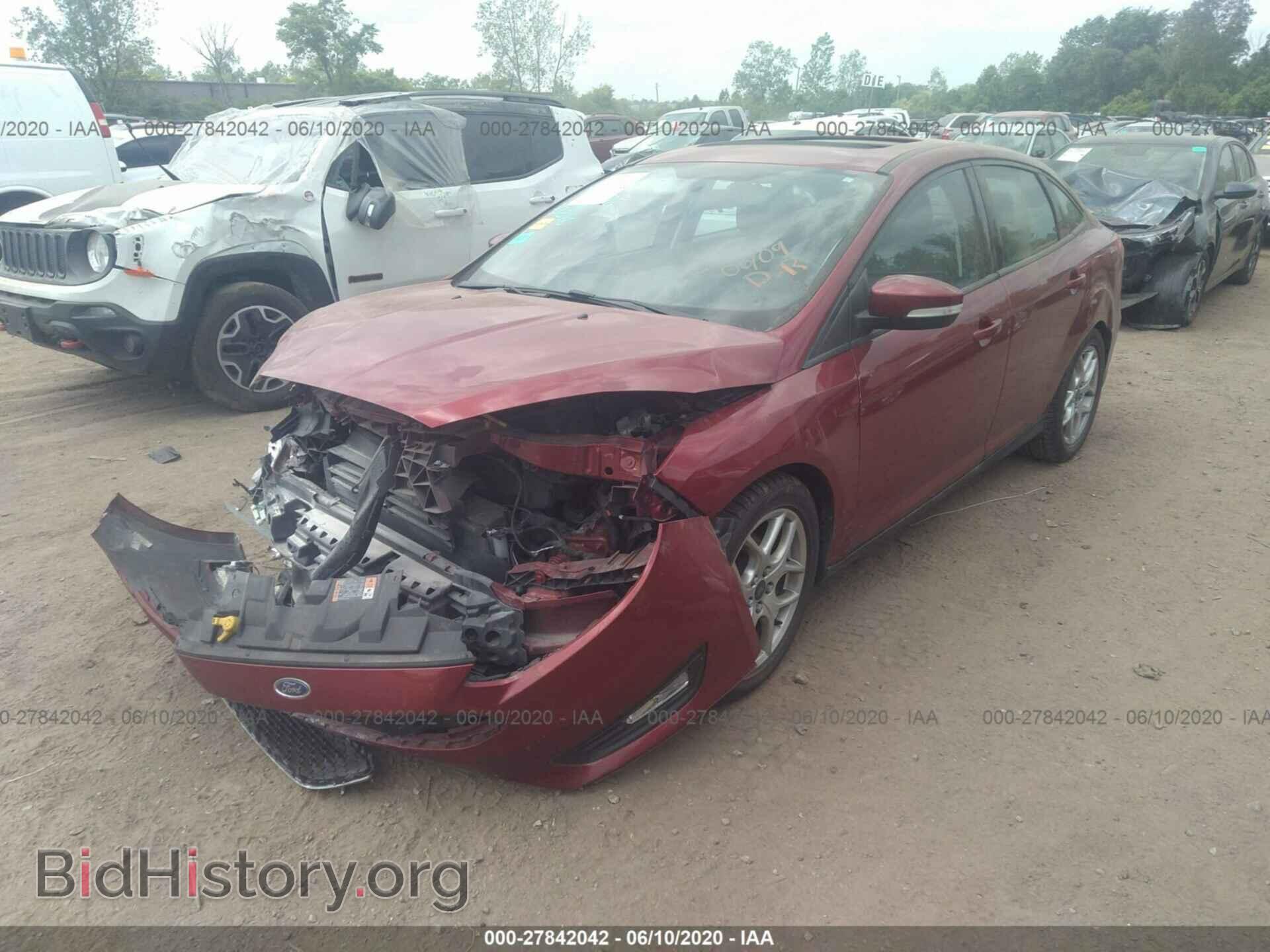 2015 FORD FOCUS - VIN: 1FADP3F29FL367726 - Фото 2