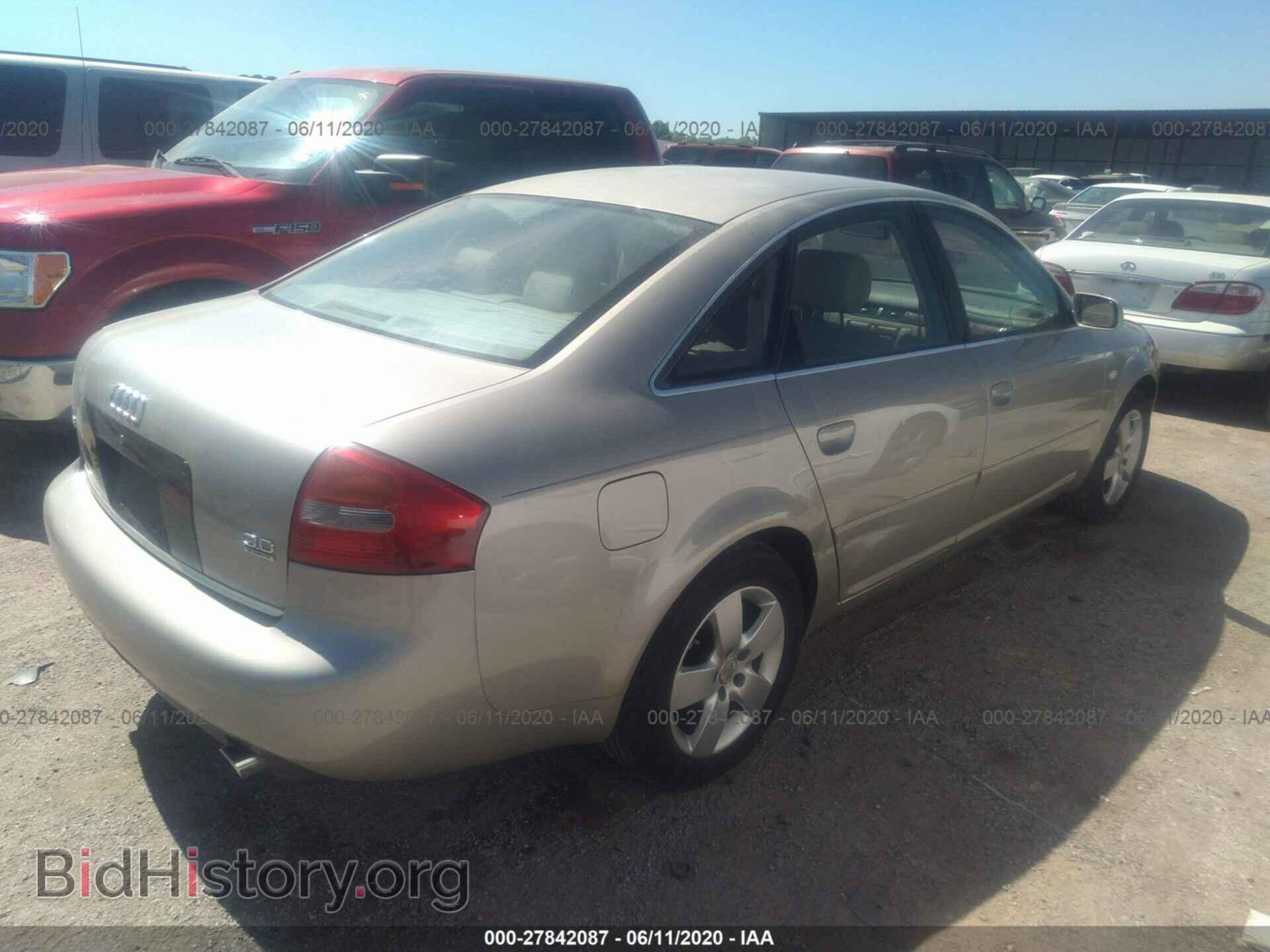 2002 AUDI A6 - VIN: WAULT64B52N019648 - Фото 4