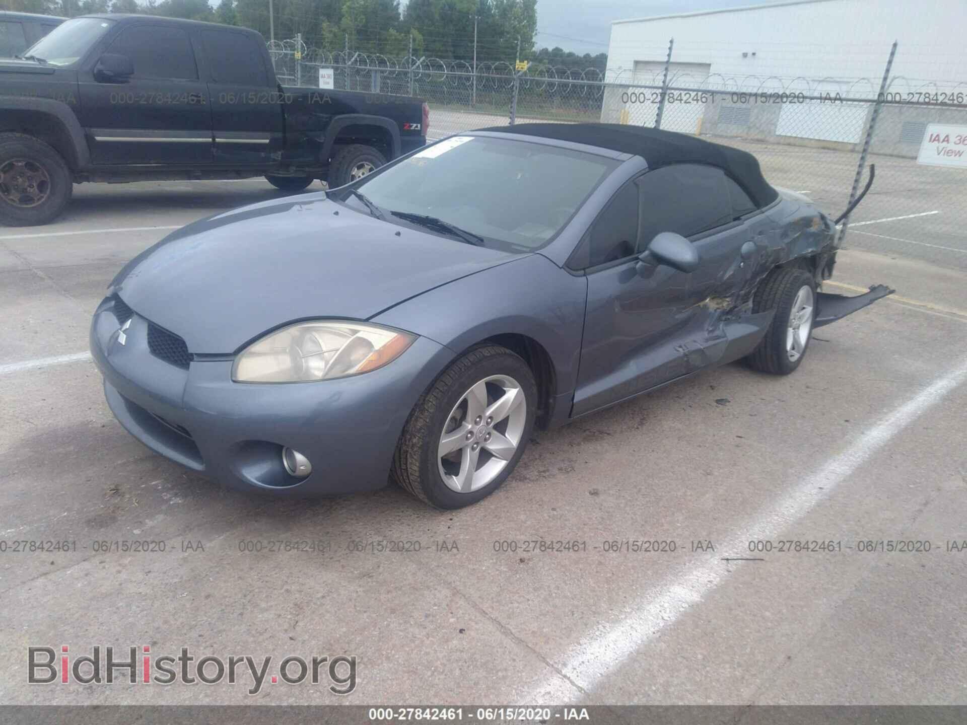 2007 MITSUBISHI ECLIPSE - VIN: 4A3AL35T87E031104 - Photo 2