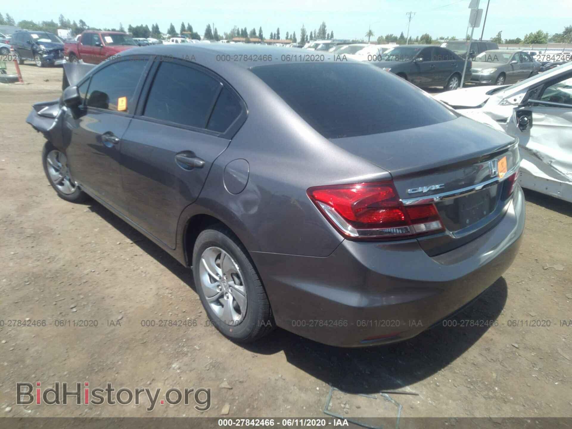 2013 HONDA CIVIC - VIN: 19XFB2F5XDE226451 - Фото 3