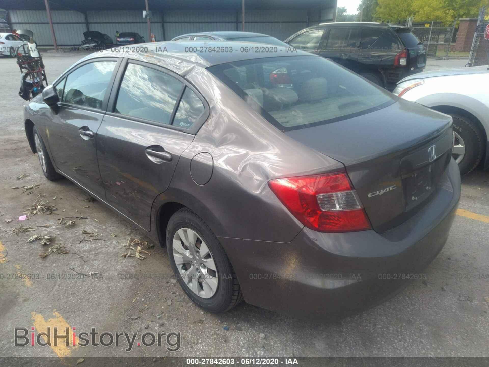 2012 HONDA CIVIC - VIN: 2HGFB2F51CH610039 - Photo 3