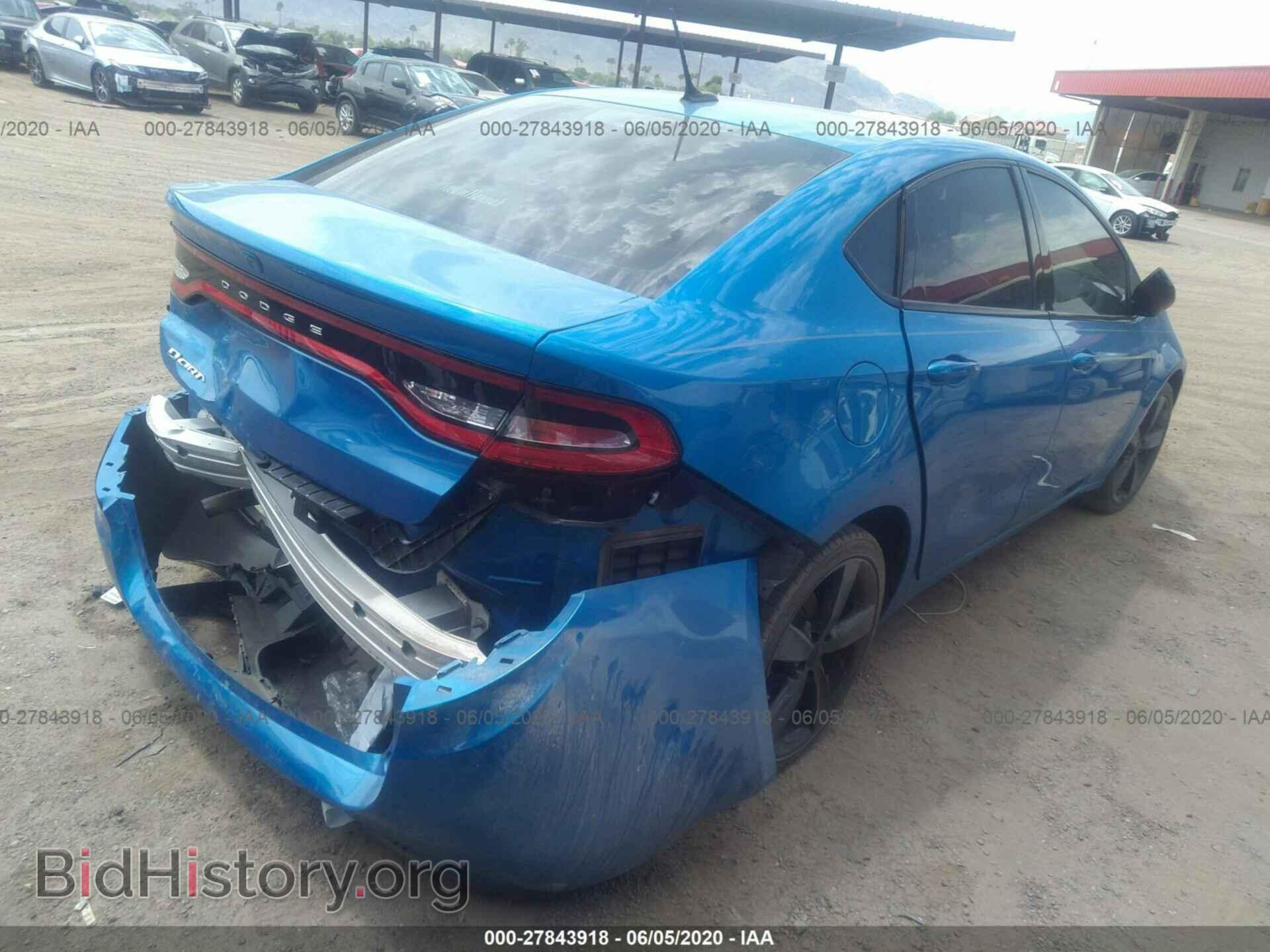 2016 DODGE DART - VIN: 1C3CDFBB8GD515709 - Фото 4