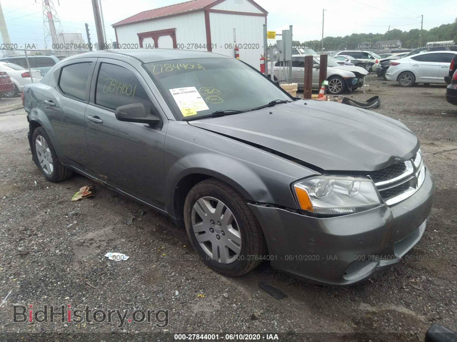 Фотография 1C3CDZAB3DN720900 - DODGE AVENGER 2013