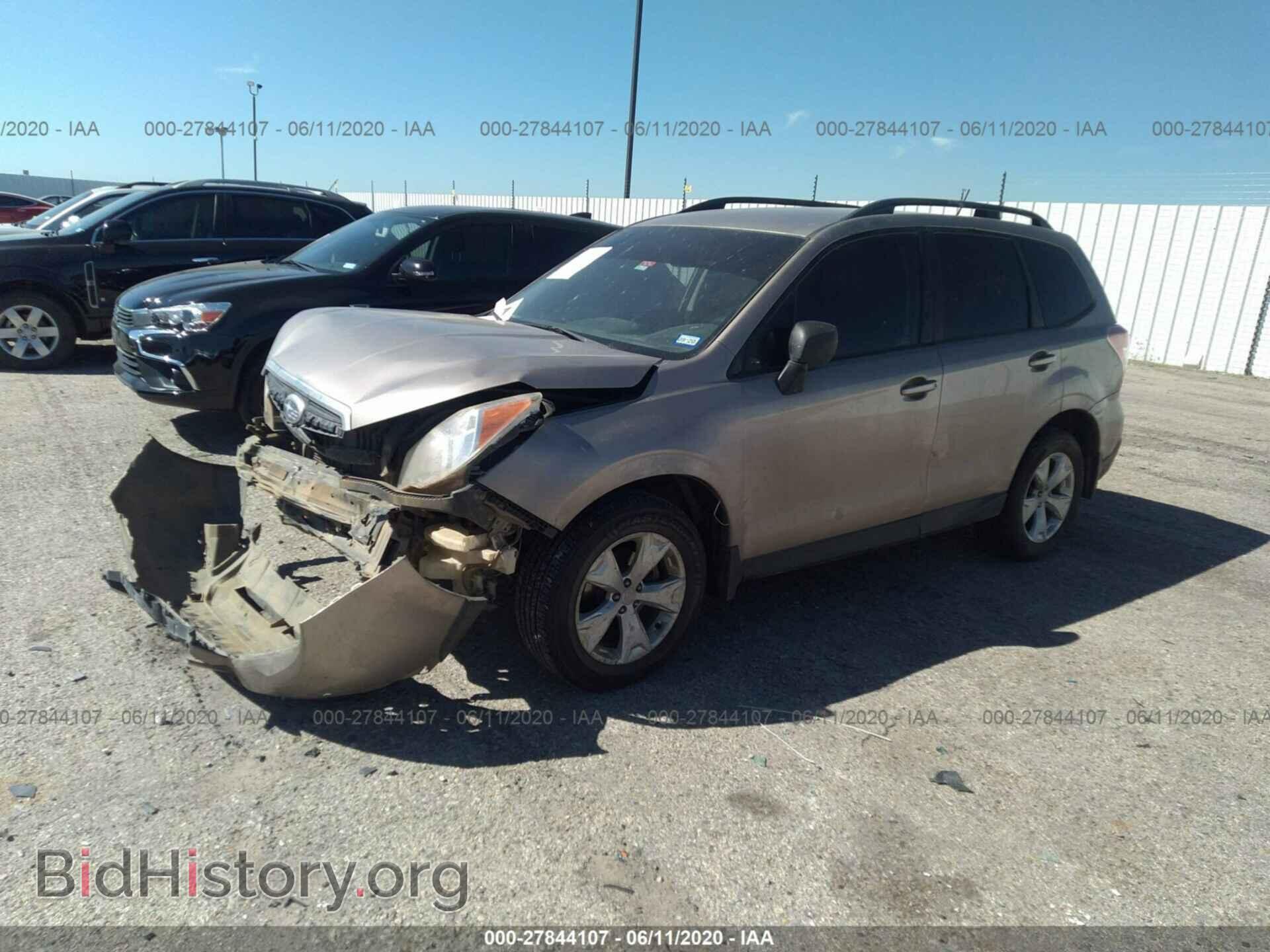 2014 SUBARU FORESTER - VIN: JF2SJAAC3EH503813 - Фото 2