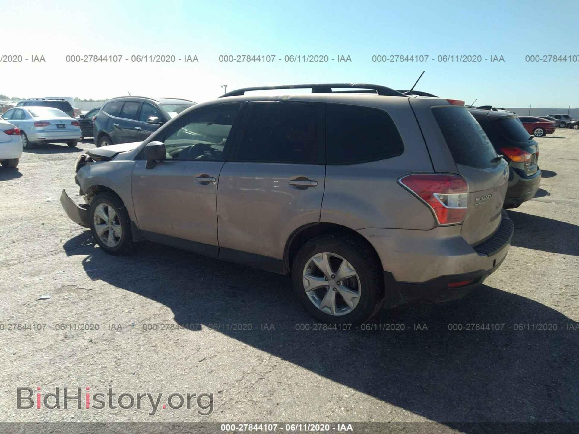 2014 SUBARU FORESTER - VIN: JF2SJAAC3EH503813 - Фото 3
