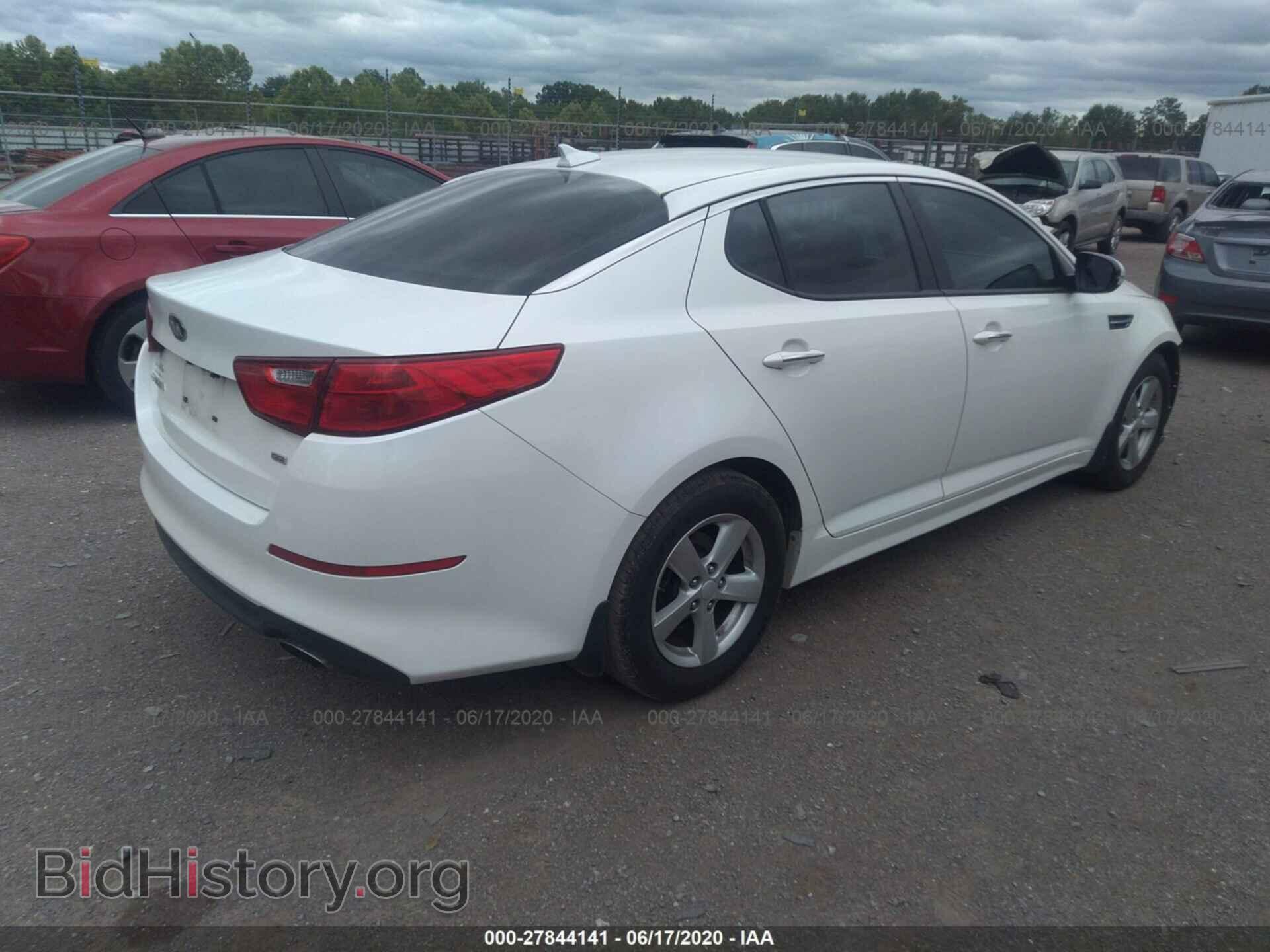 2015 KIA OPTIMA - VIN: KNAGM4A76F5559129 - Photo 4