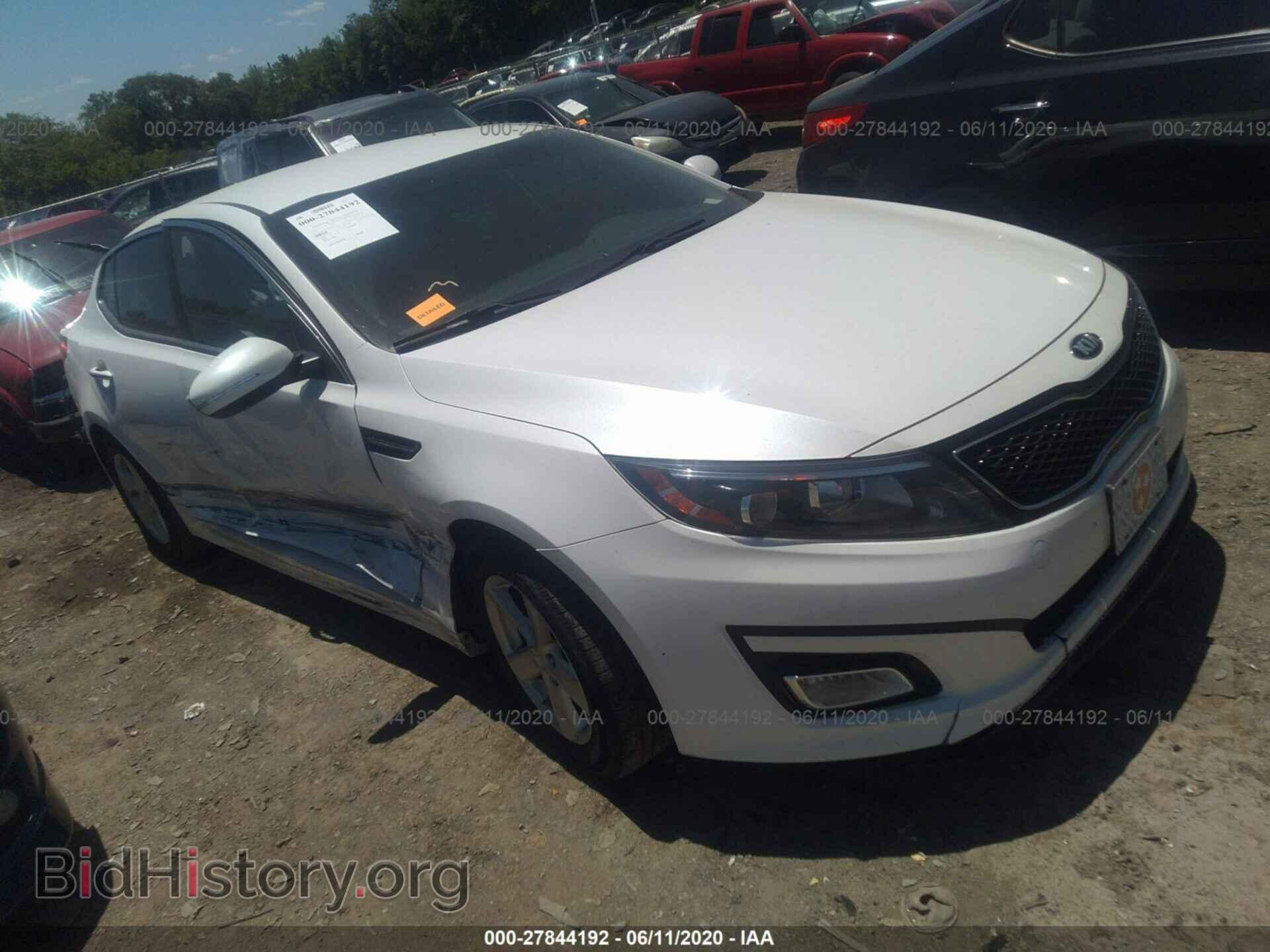 Фотография KNAGM4A70E5455590 - KIA OPTIMA 2014