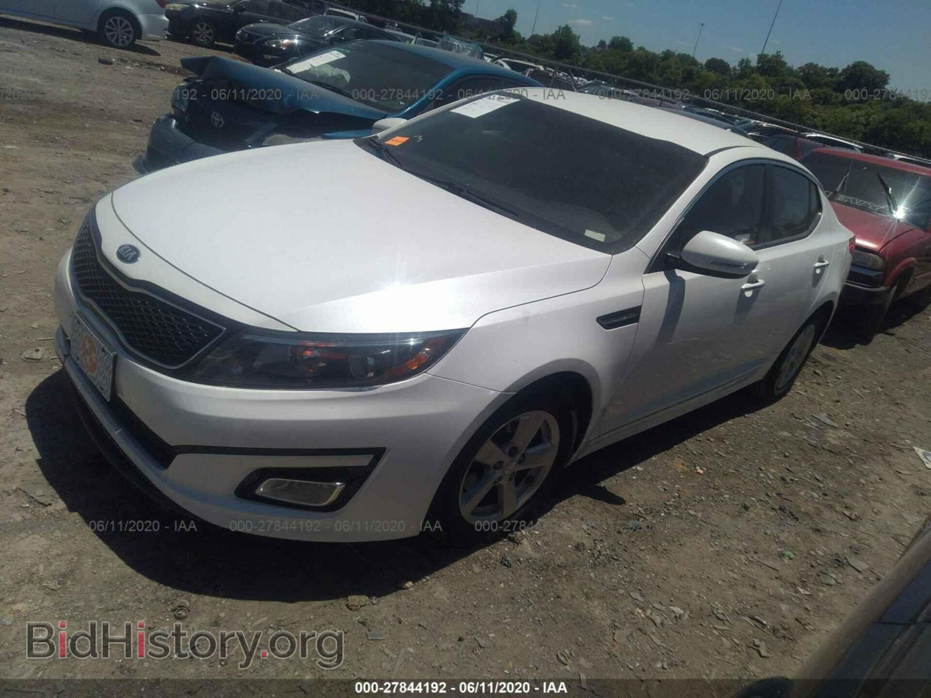 2014 KIA OPTIMA - VIN: KNAGM4A70E5455590 - Photo 2