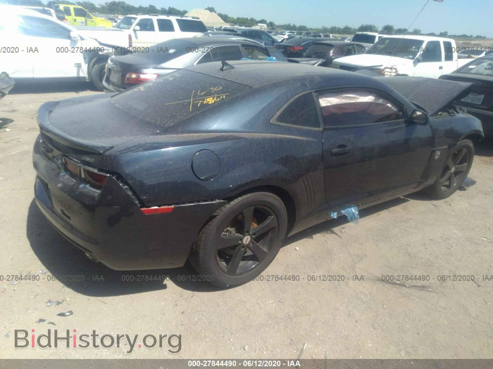 2013 CHEVROLET CAMARO - VIN: 2G1FA1E37D9178704 - Фото 4