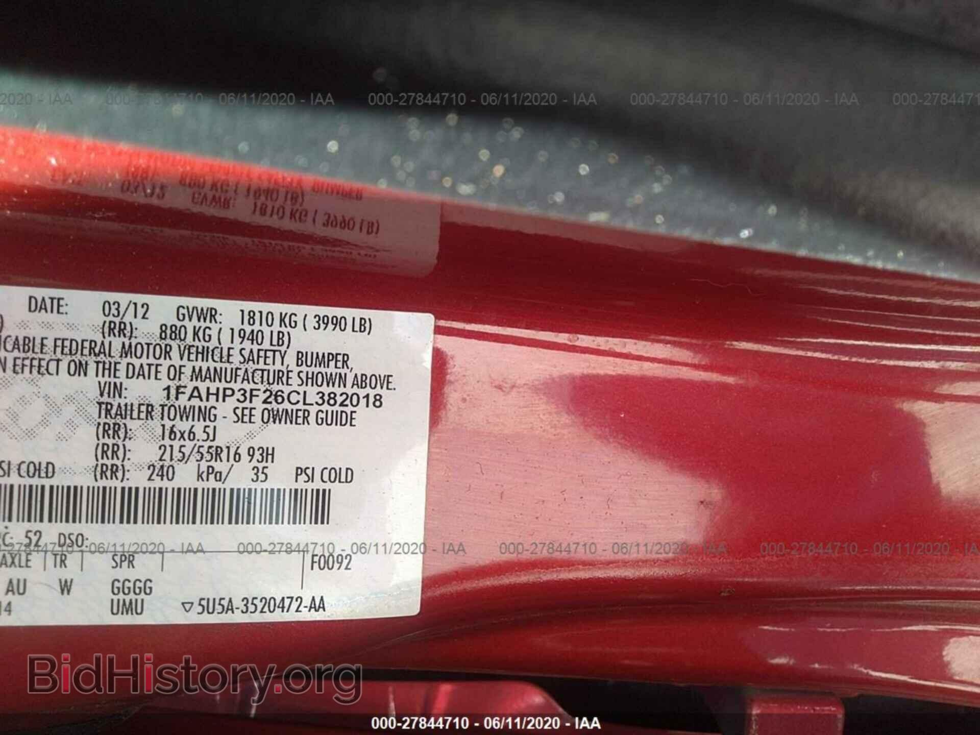 2012 FORD FOCUS - VIN: 1FAHP3F26CL382018 - Photo 9