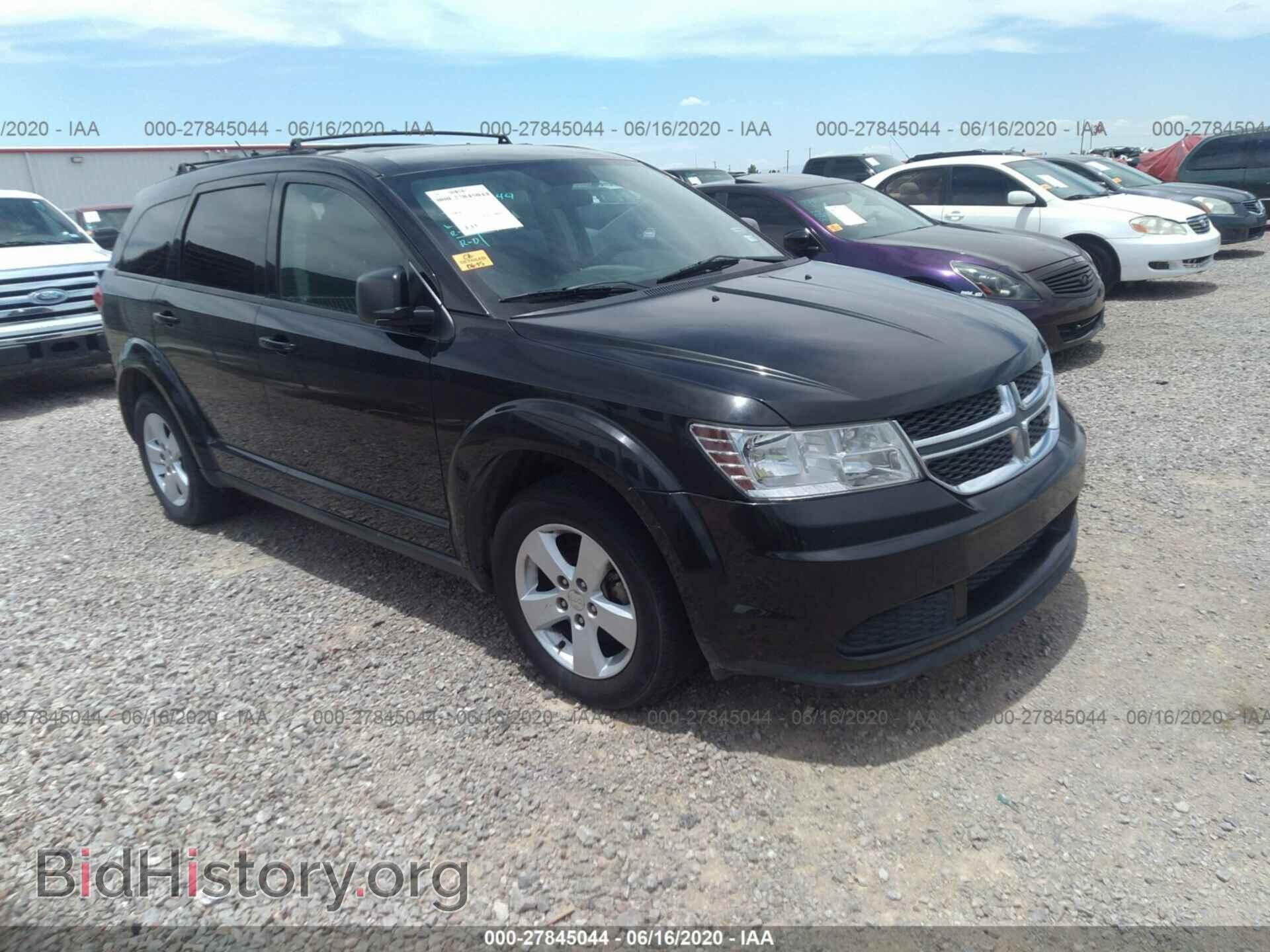 Photo 3C4PDCAB8CT135979 - DODGE JOURNEY 2012