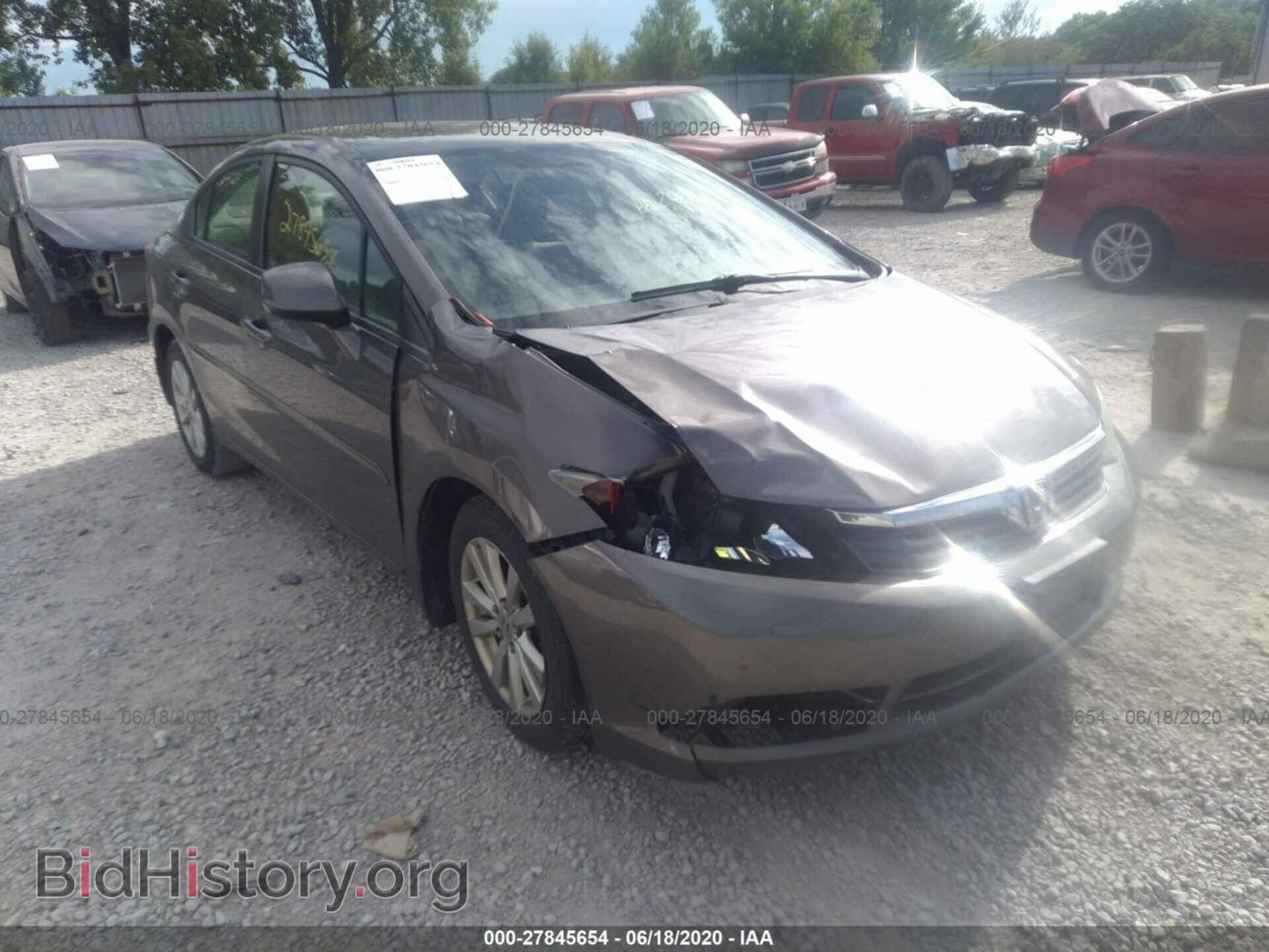 2012 HONDA CIVIC - VIN: 19XFB2F83CE006237 - Фото 6