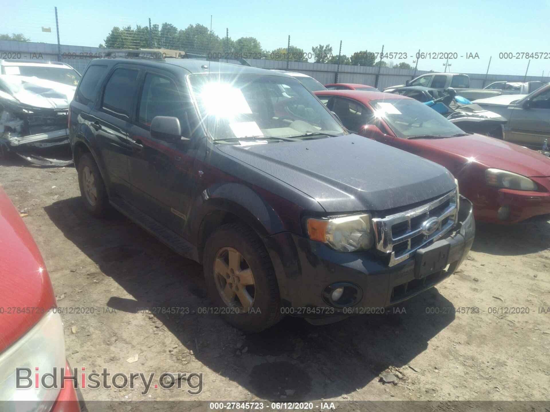 Фотография 1FMCU03168KC44687 - FORD ESCAPE 2008