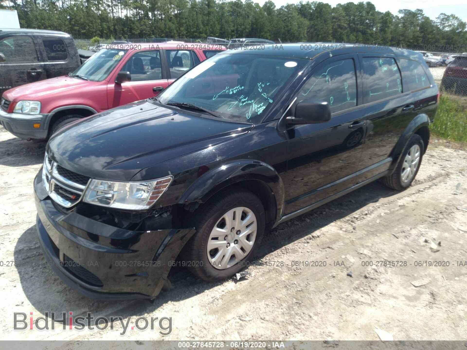 2014 DODGE JOURNEY - VIN: 3C4PDCAB5ET165542 - Фото 2
