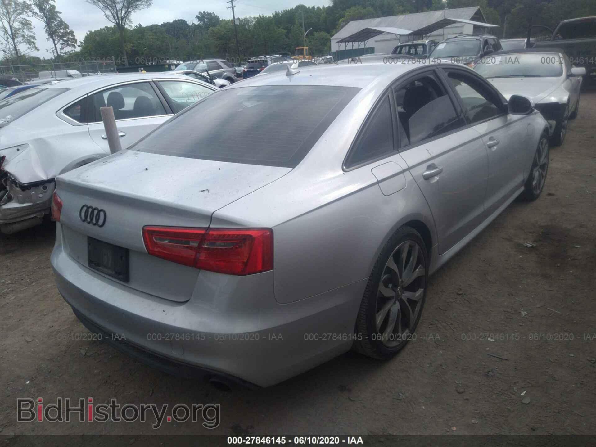 2012 AUDI A6 - VIN: WAUHGAFC8CN054222 - Фото 4