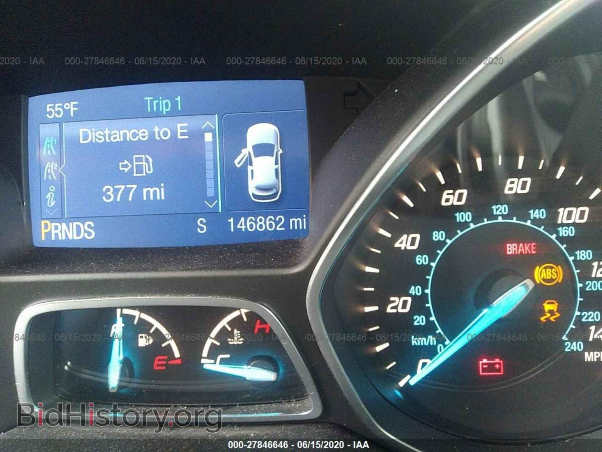2014 FORD ESCAPE - VIN: 1FMCU9GX1EUD07312 - Фото 7