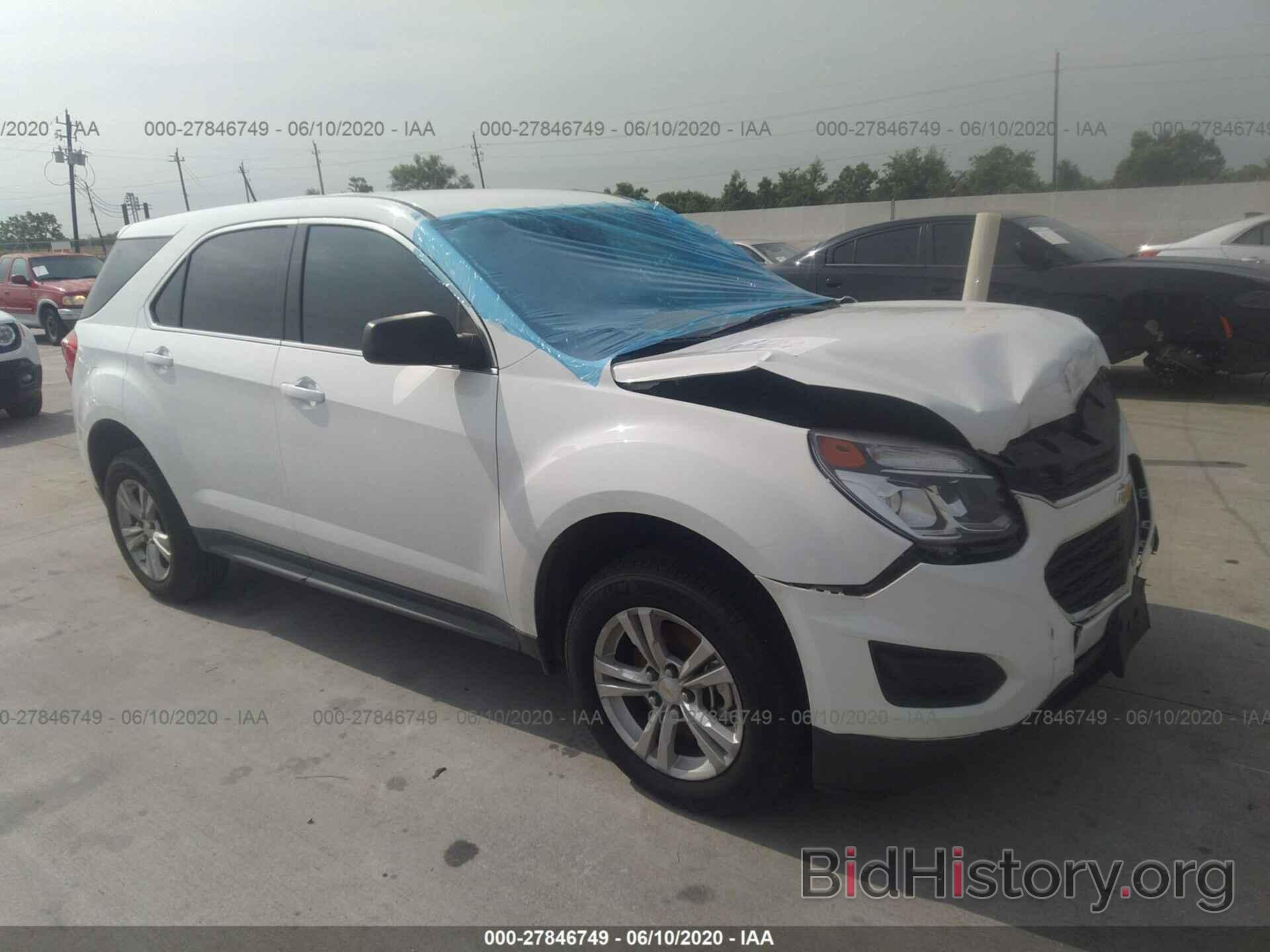 Photo 2GNALBEK9G1184801 - CHEVROLET EQUINOX 2016