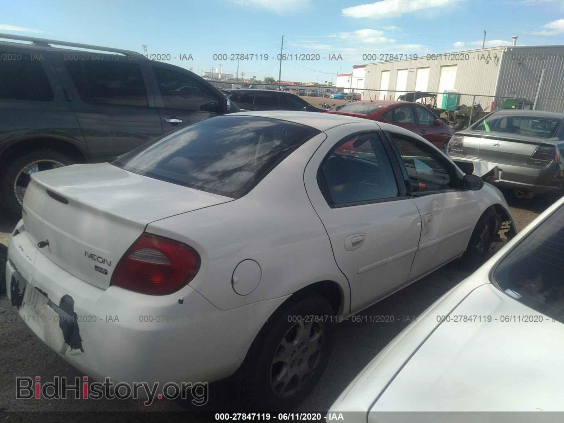 2004 DODGE NEON - VIN: 1B3ES56C34D536858 - Фото 4