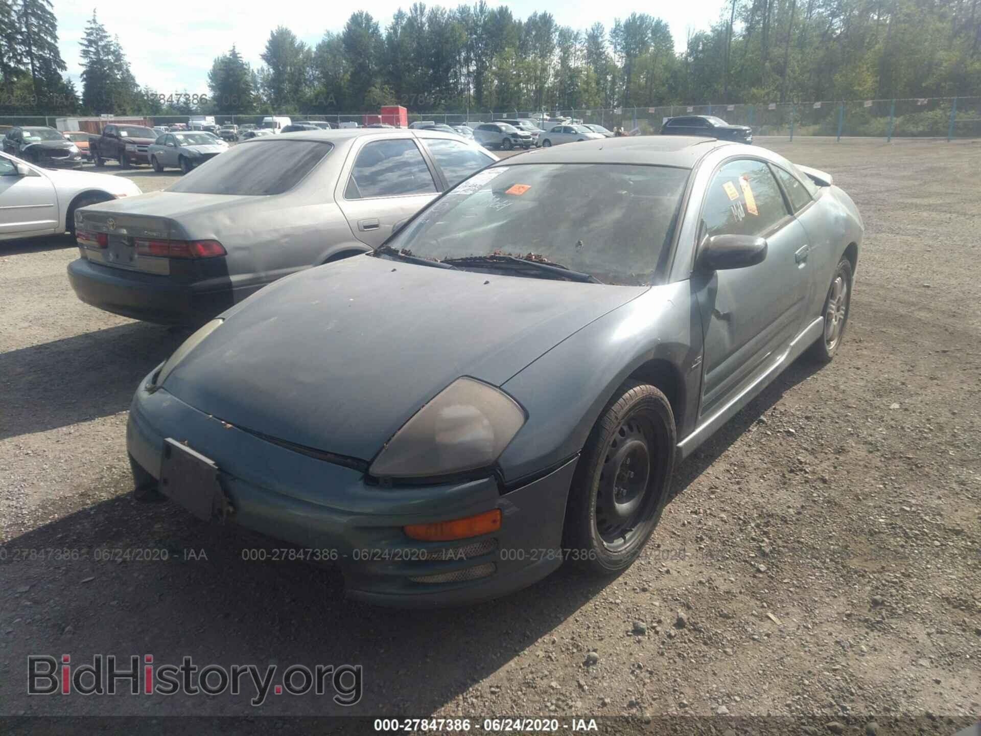 2000 MITSUBISHI ECLIPSE - VIN: 4A3AC84L4YE130020 - Photo 2