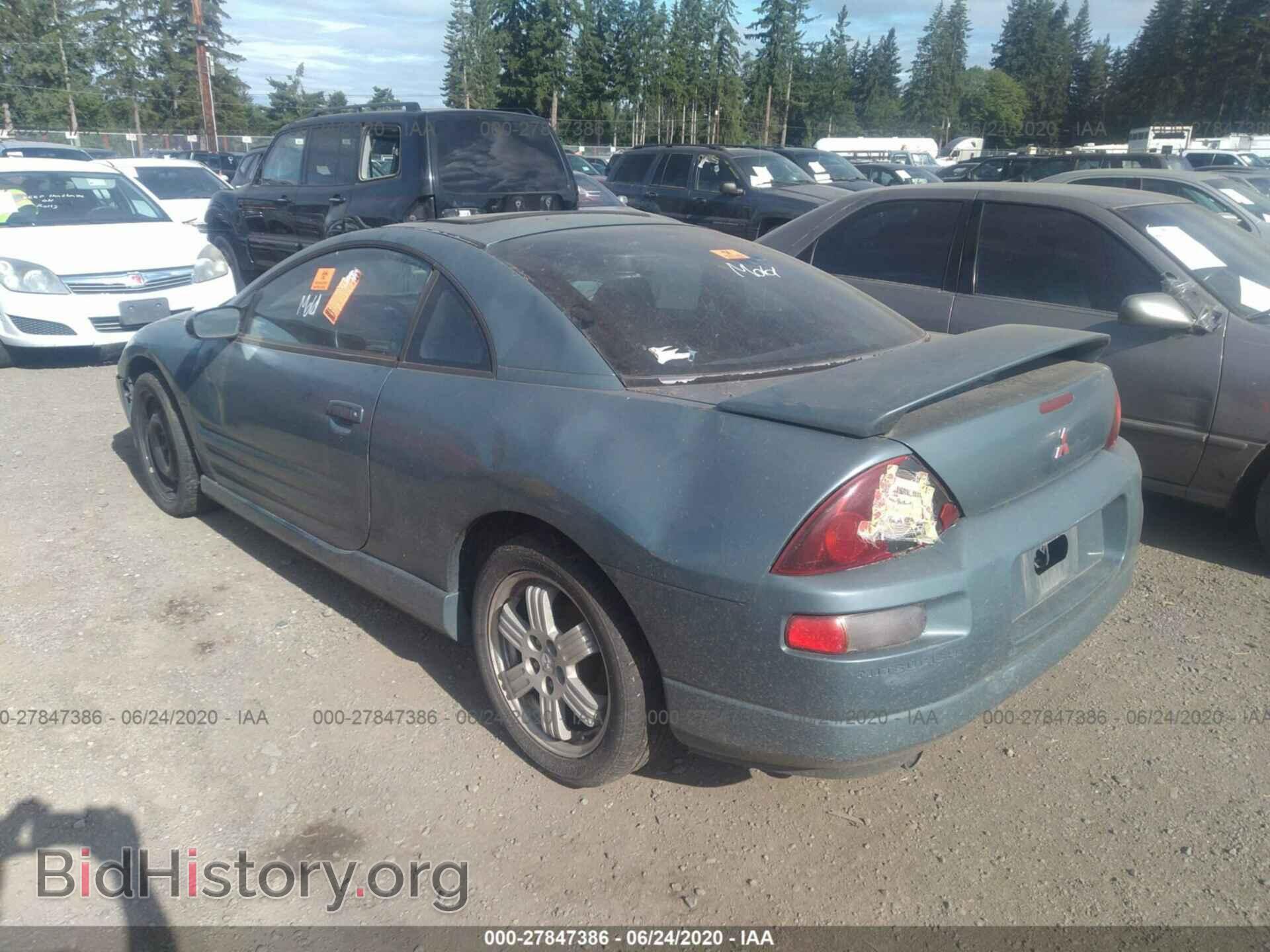 2000 MITSUBISHI ECLIPSE - VIN: 4A3AC84L4YE130020 - Photo 3