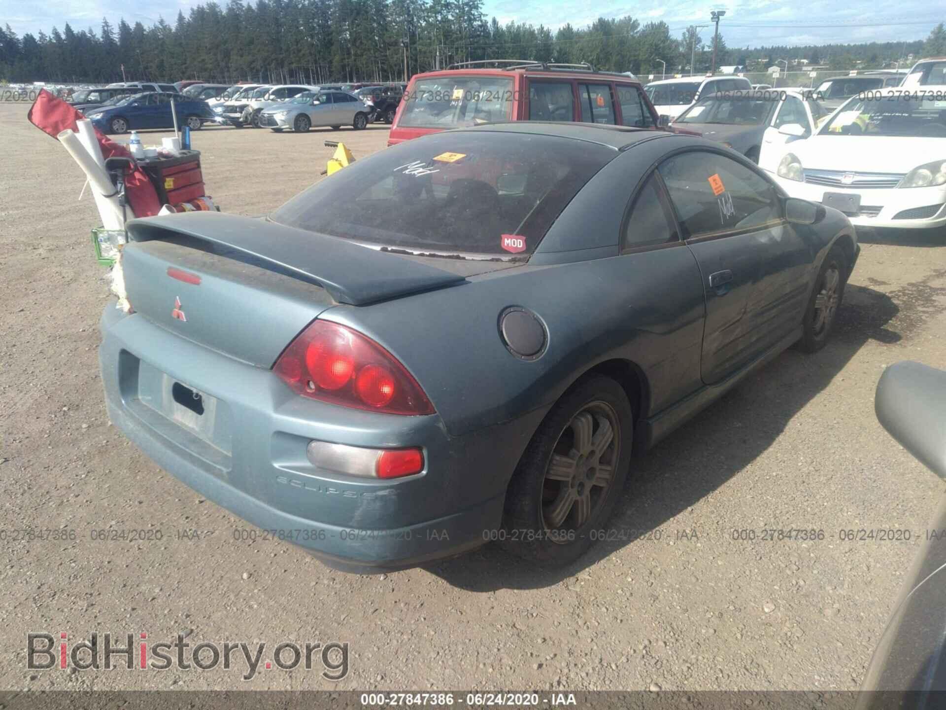 2000 MITSUBISHI ECLIPSE - VIN: 4A3AC84L4YE130020 - Photo 4