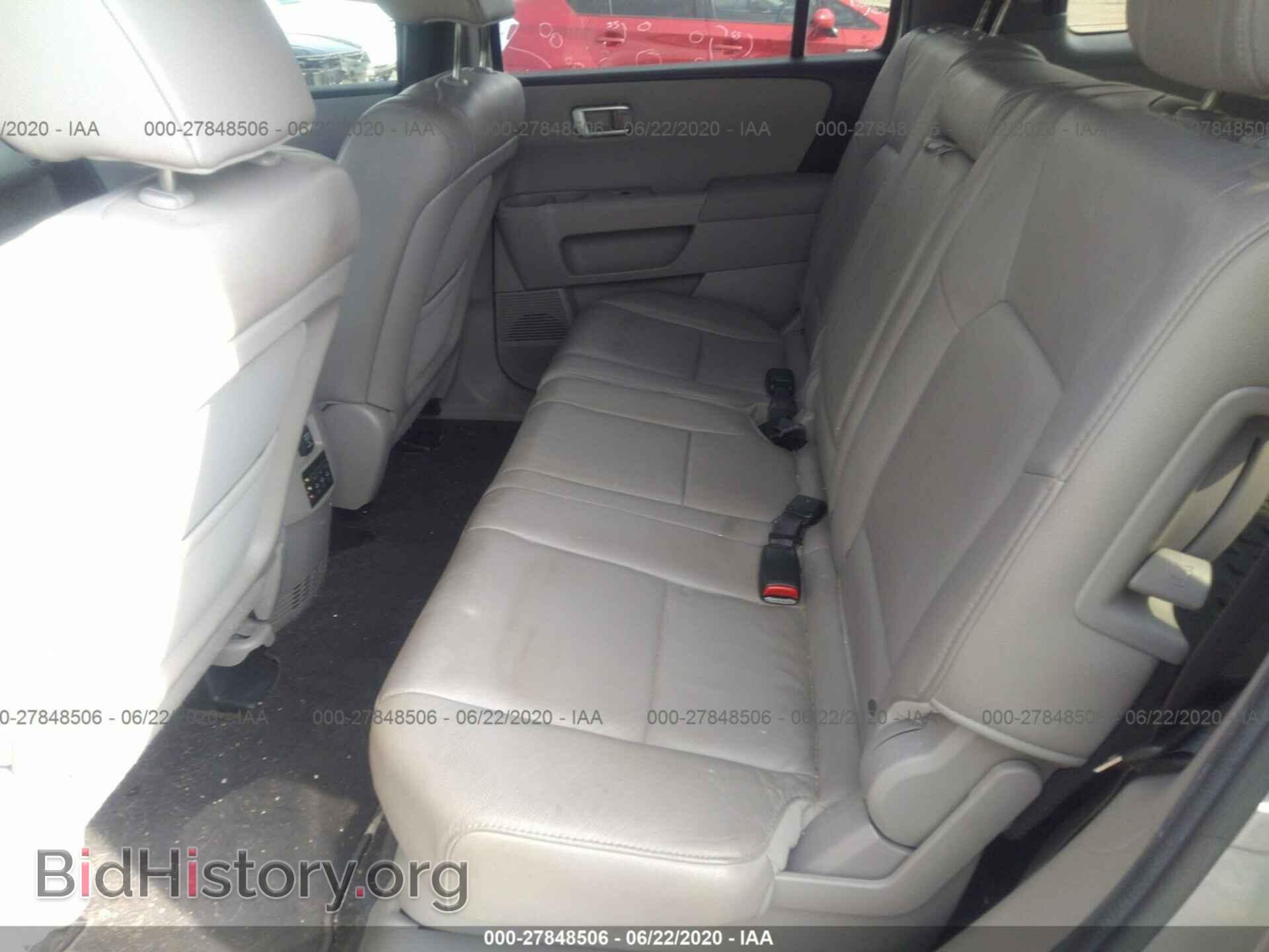 2012 HONDA PILOT - VIN: 5FNYF3H69CB042331 - Фото 8