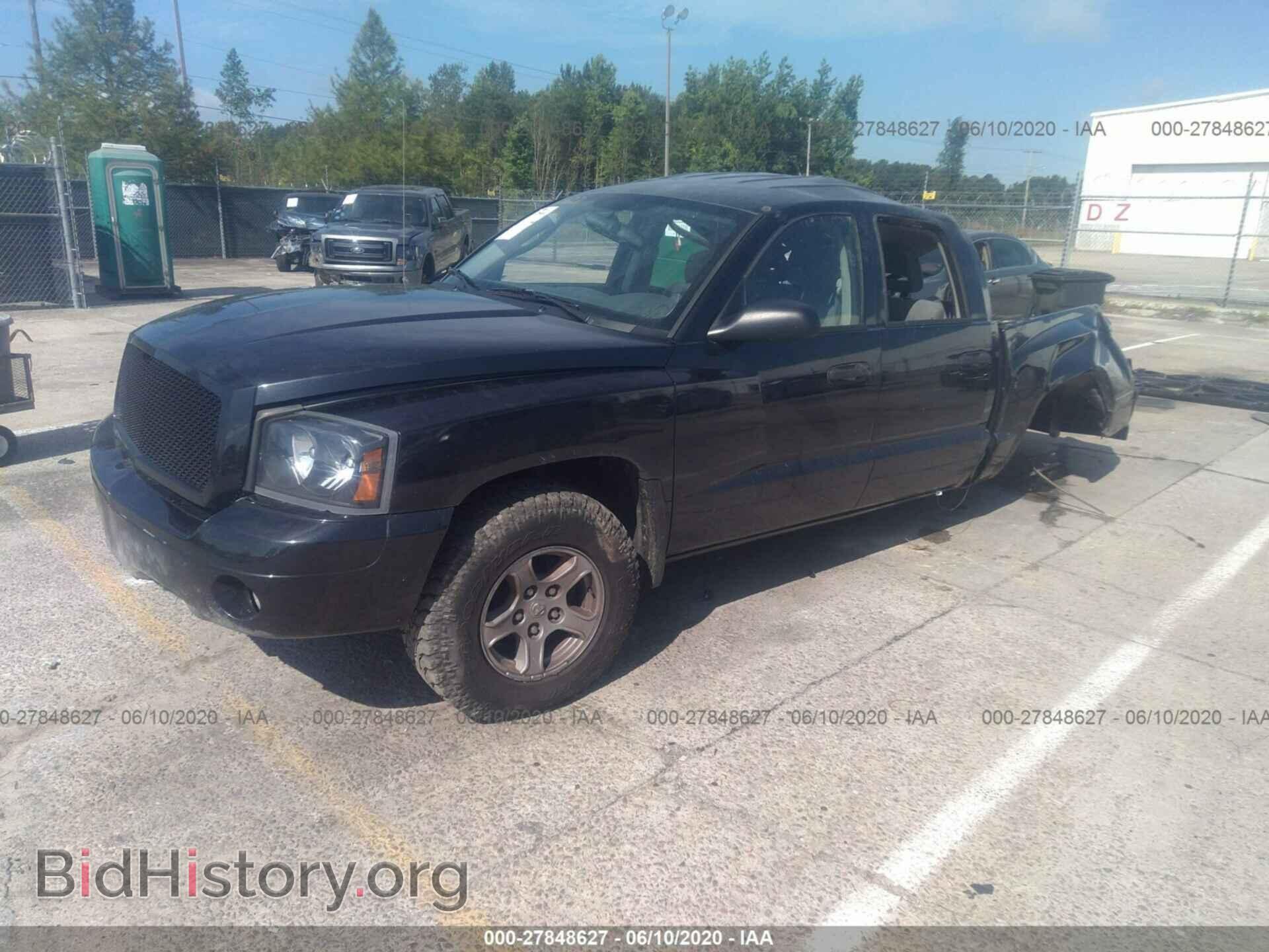 2007 DODGE DAKOTA - VIN: 1D7HE48K97S127495 - Фото 2
