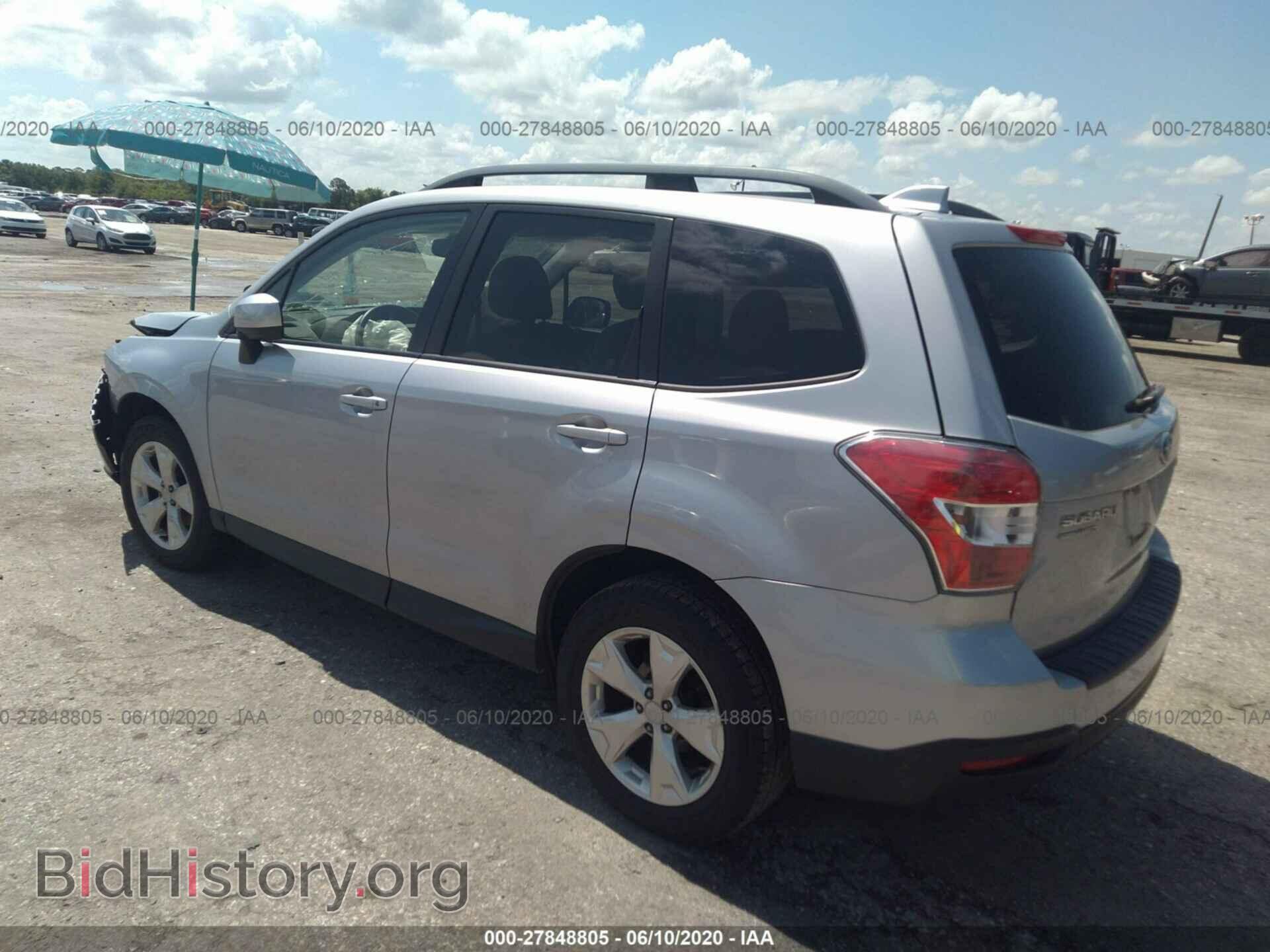 2016 SUBARU FORESTER - VIN: JF2SJADC2GH563225 - Фото 3