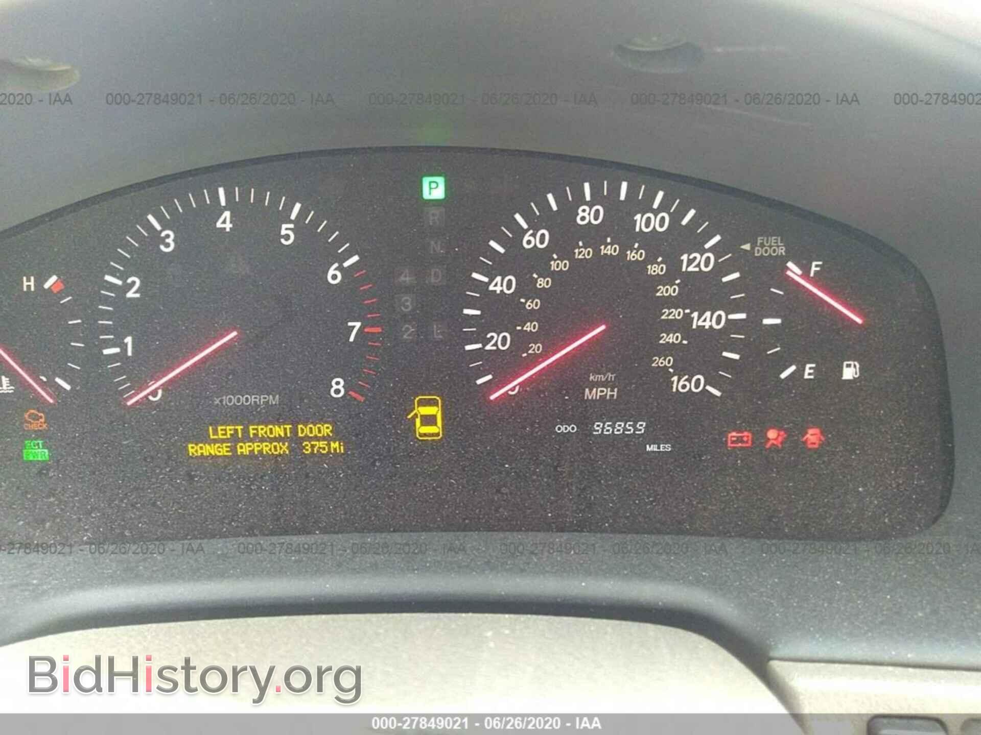 2003 LEXUS LS - VIN: JTHBN30F130111871 - Фото 7