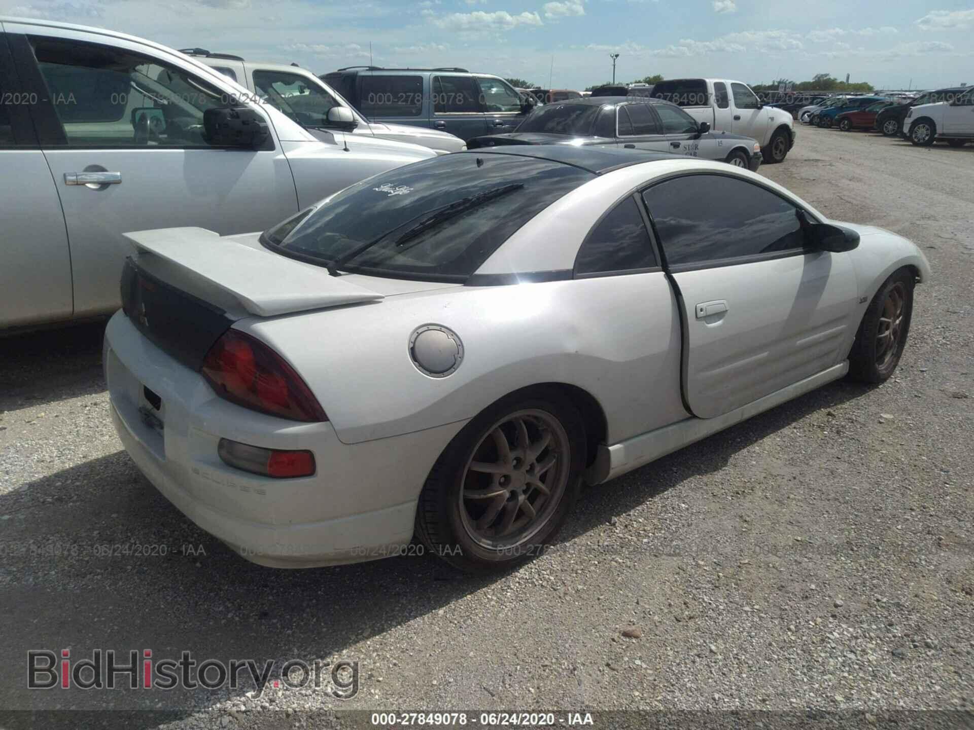 2001 MITSUBISHI ECLIPSE - VIN: 4A3AC54H51E191991 - Photo 4