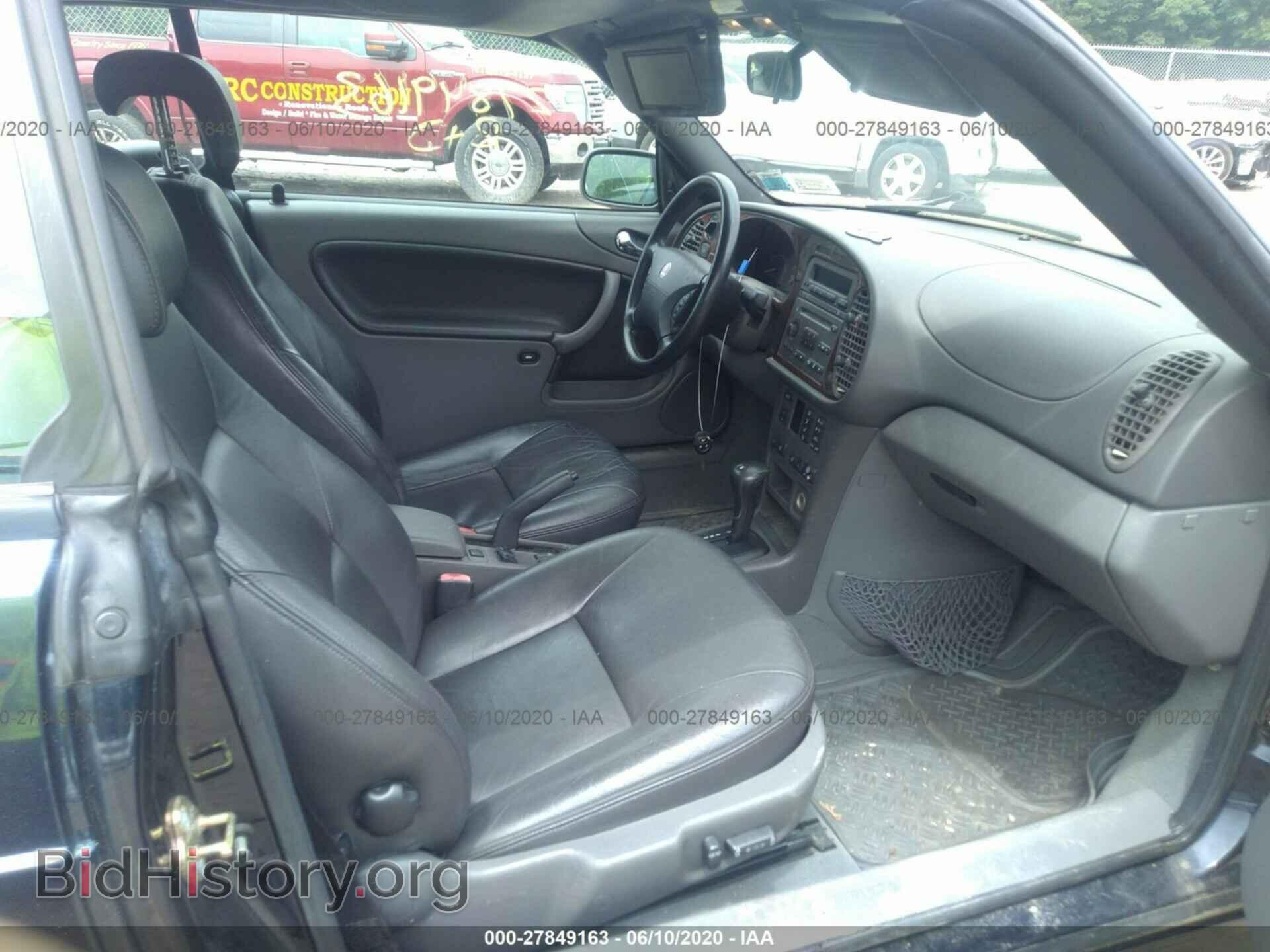 2003 SAAB 9-3 - VIN: YS3DF78KX37012725 - Фото 5