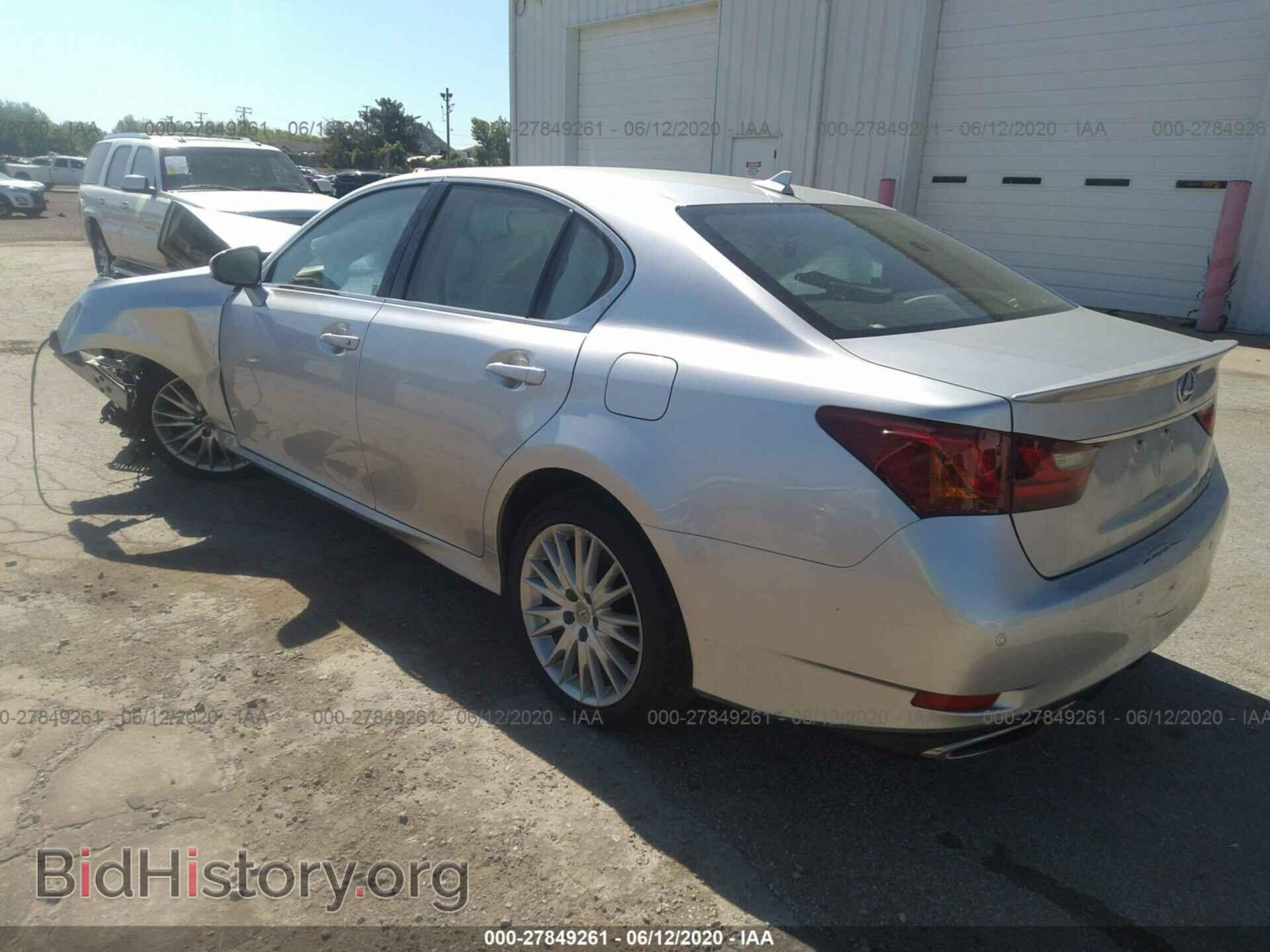 2013 LEXUS GS 350 - VIN: JTHCE1BL2D5015084 - Фото 3