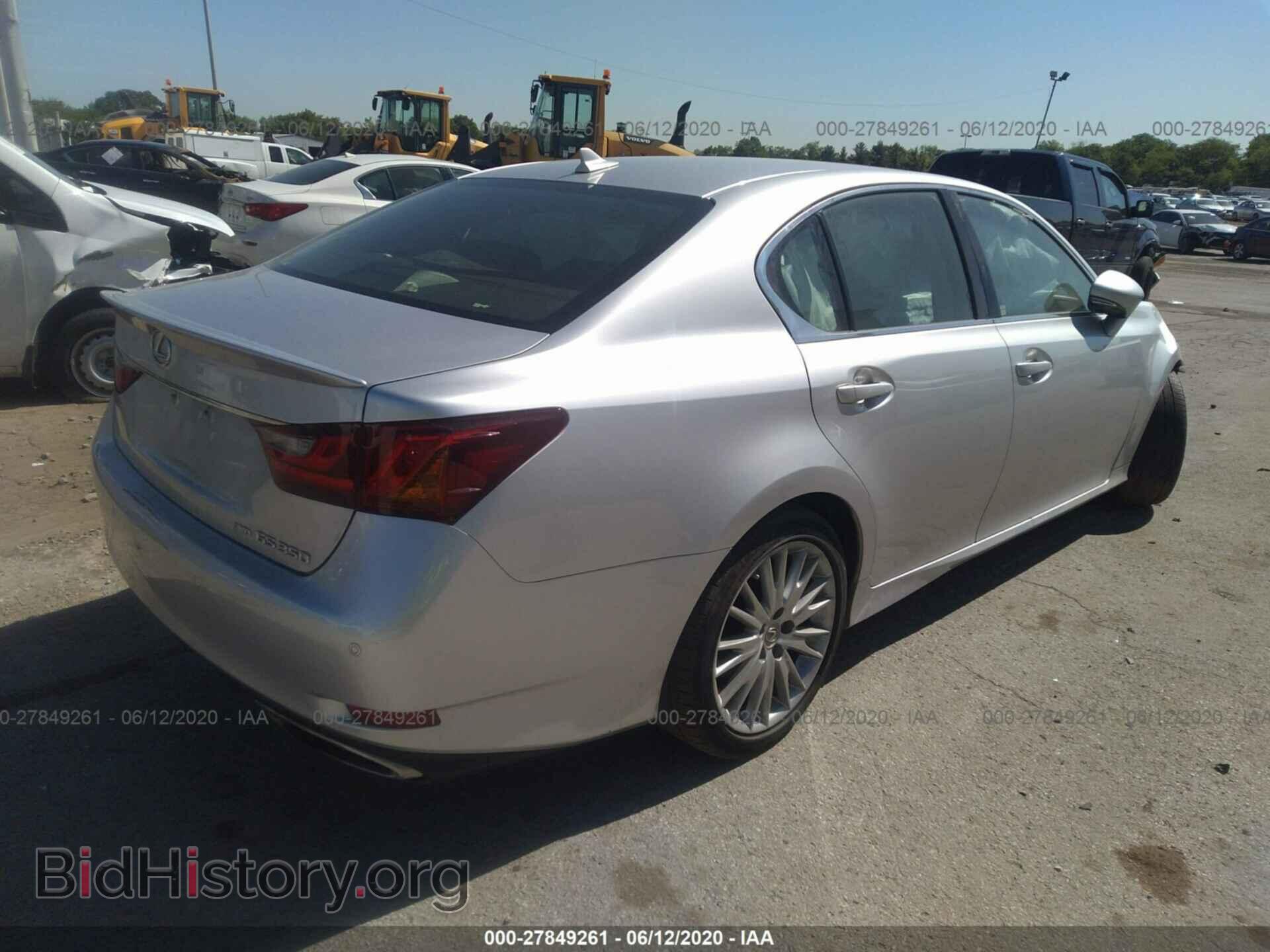2013 LEXUS GS 350 - VIN: JTHCE1BL2D5015084 - Фото 4