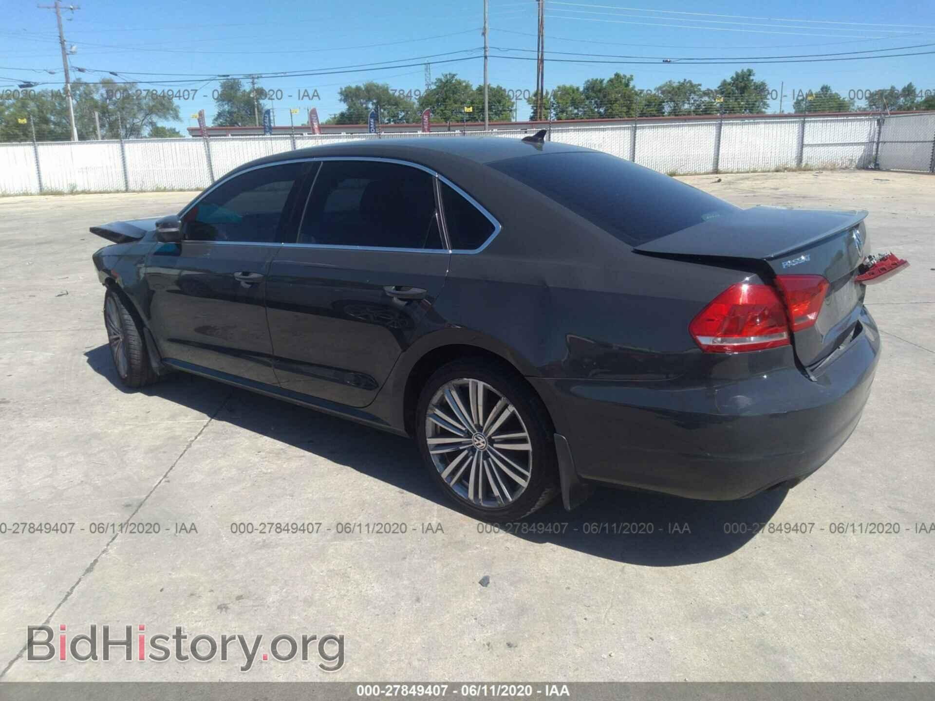 2014 VOLKSWAGEN PASSAT - VIN: 1VWBS7A37EC089153 - Фото 3