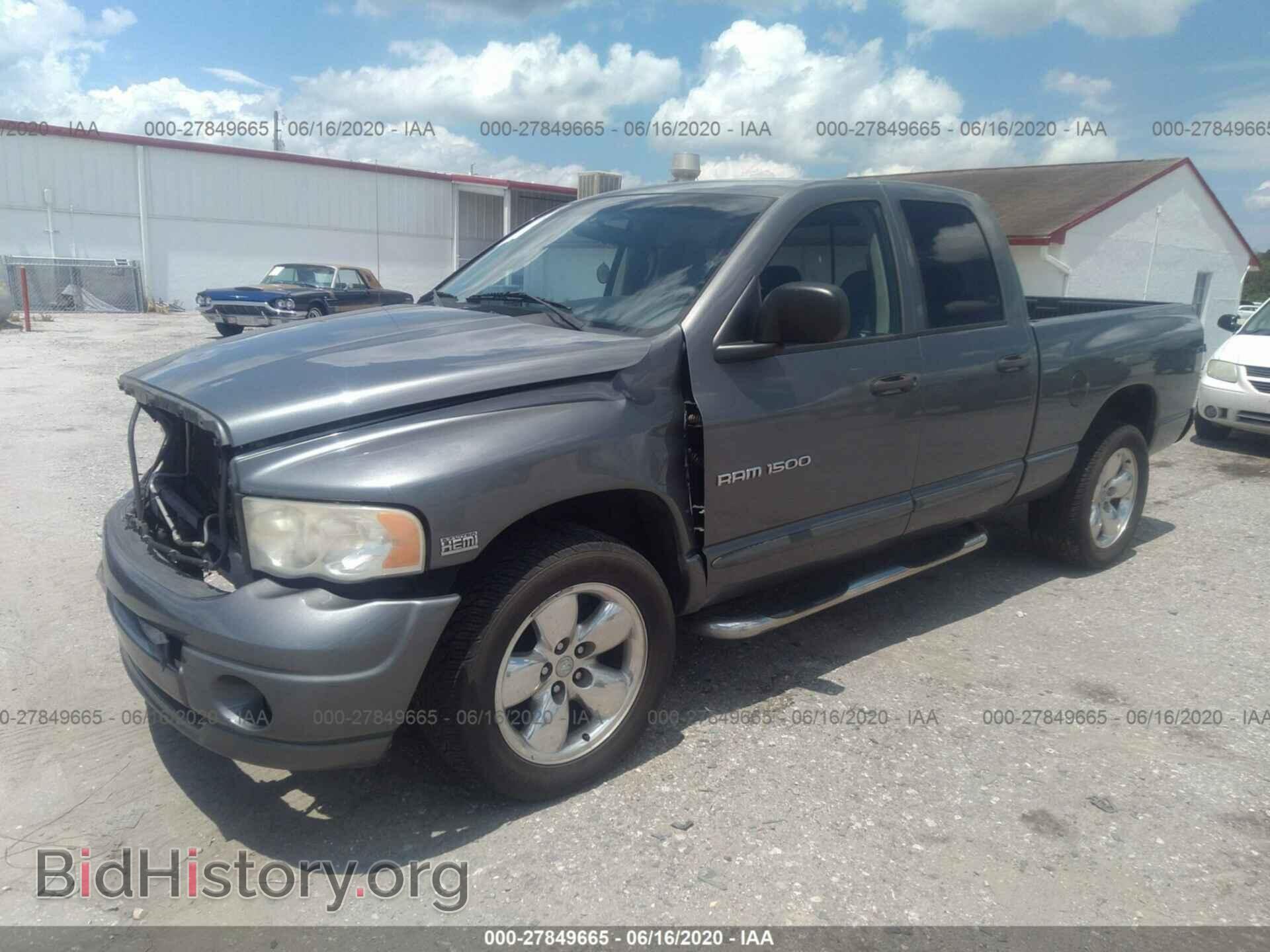 2005 DODGE RAM 1500 - VIN: 1D7HA18DX5S357779 - Фото 2