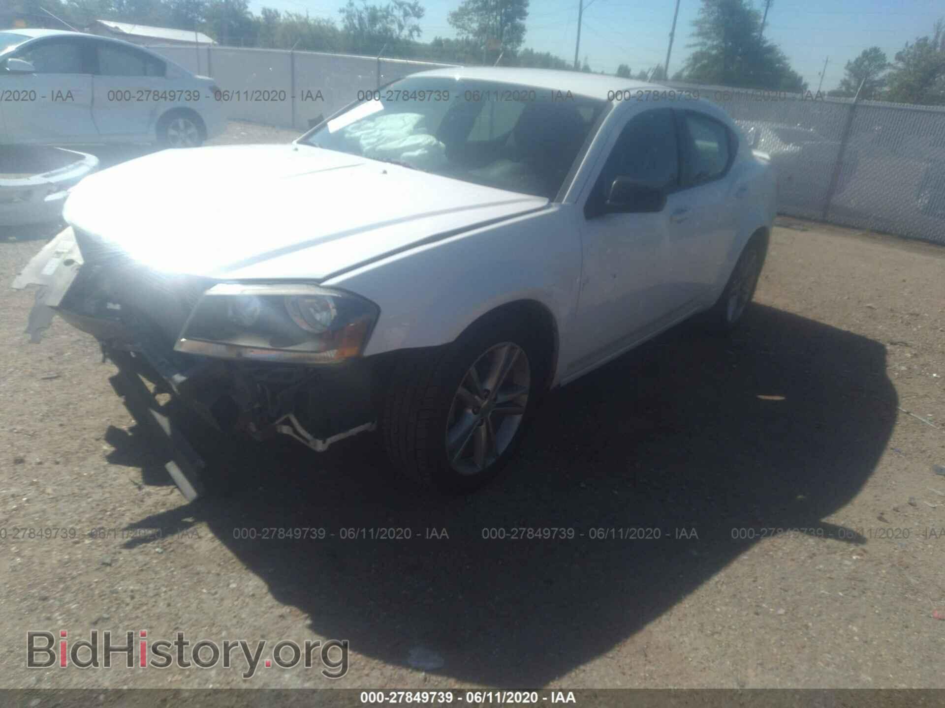 2013 DODGE AVENGER - VIN: 1C3CDZAG3DN769574 - Фото 2