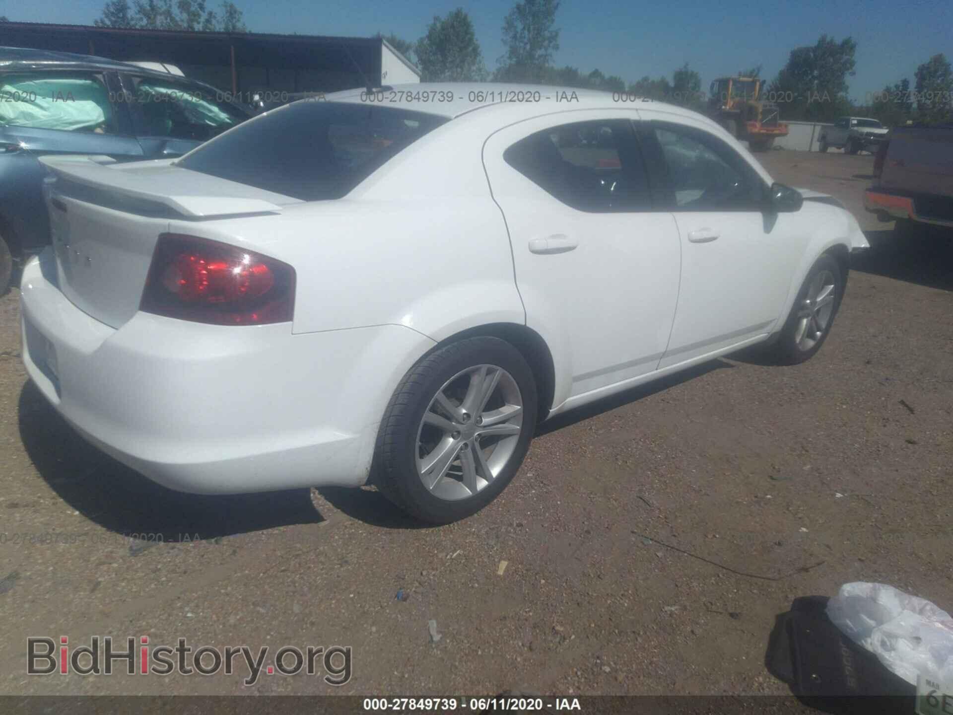2013 DODGE AVENGER - VIN: 1C3CDZAG3DN769574 - Фото 4