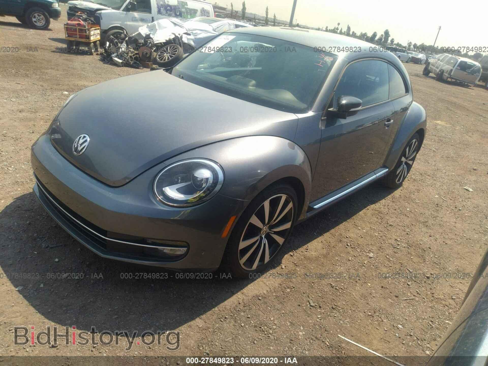 2012 VOLKSWAGEN BEETLE - VIN: 3VWVA7AT7CM660488 - Фото 2