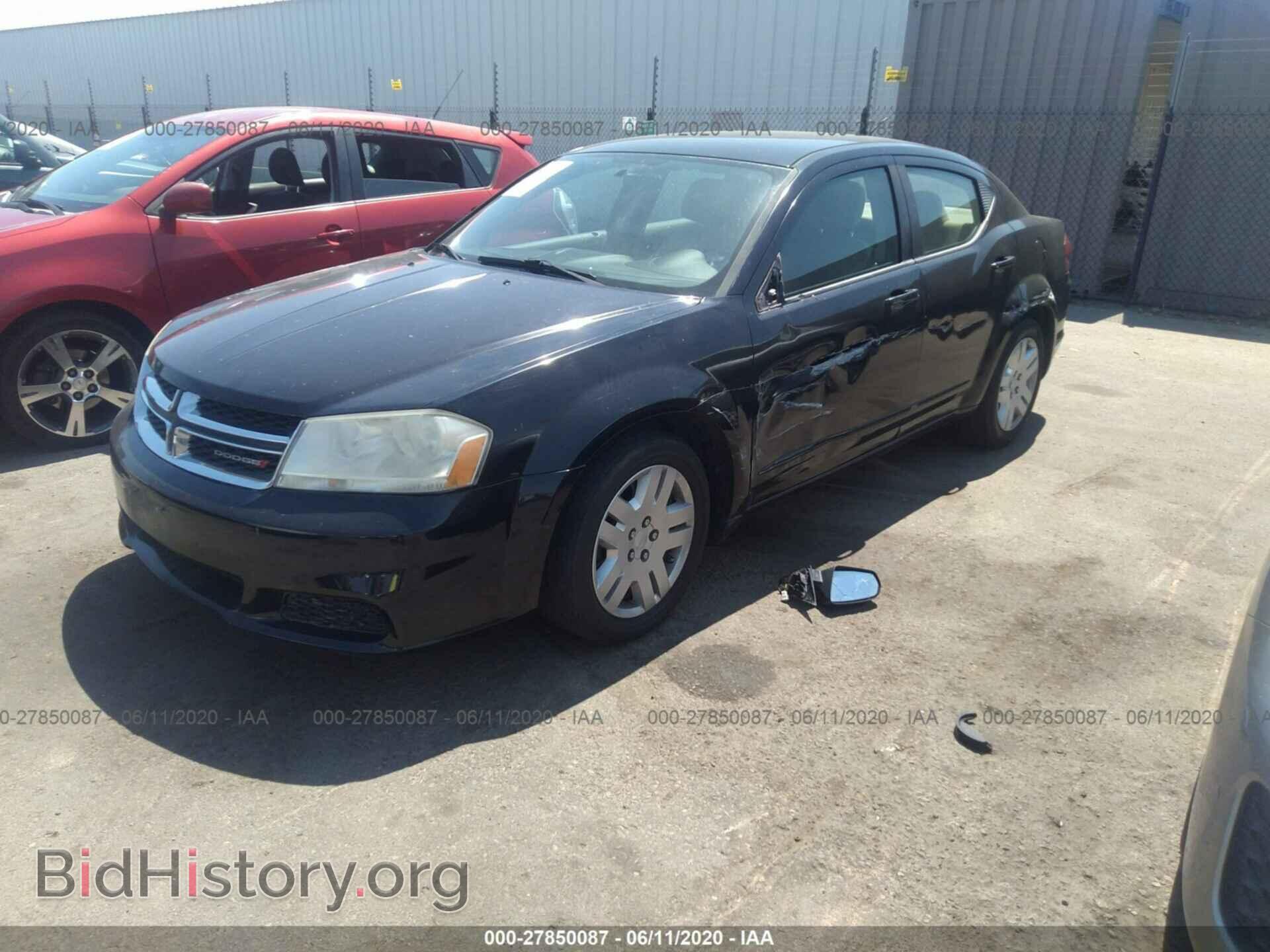 2012 DODGE AVENGER - VIN: 1C3CDZAG4CN327837 - Photo 2